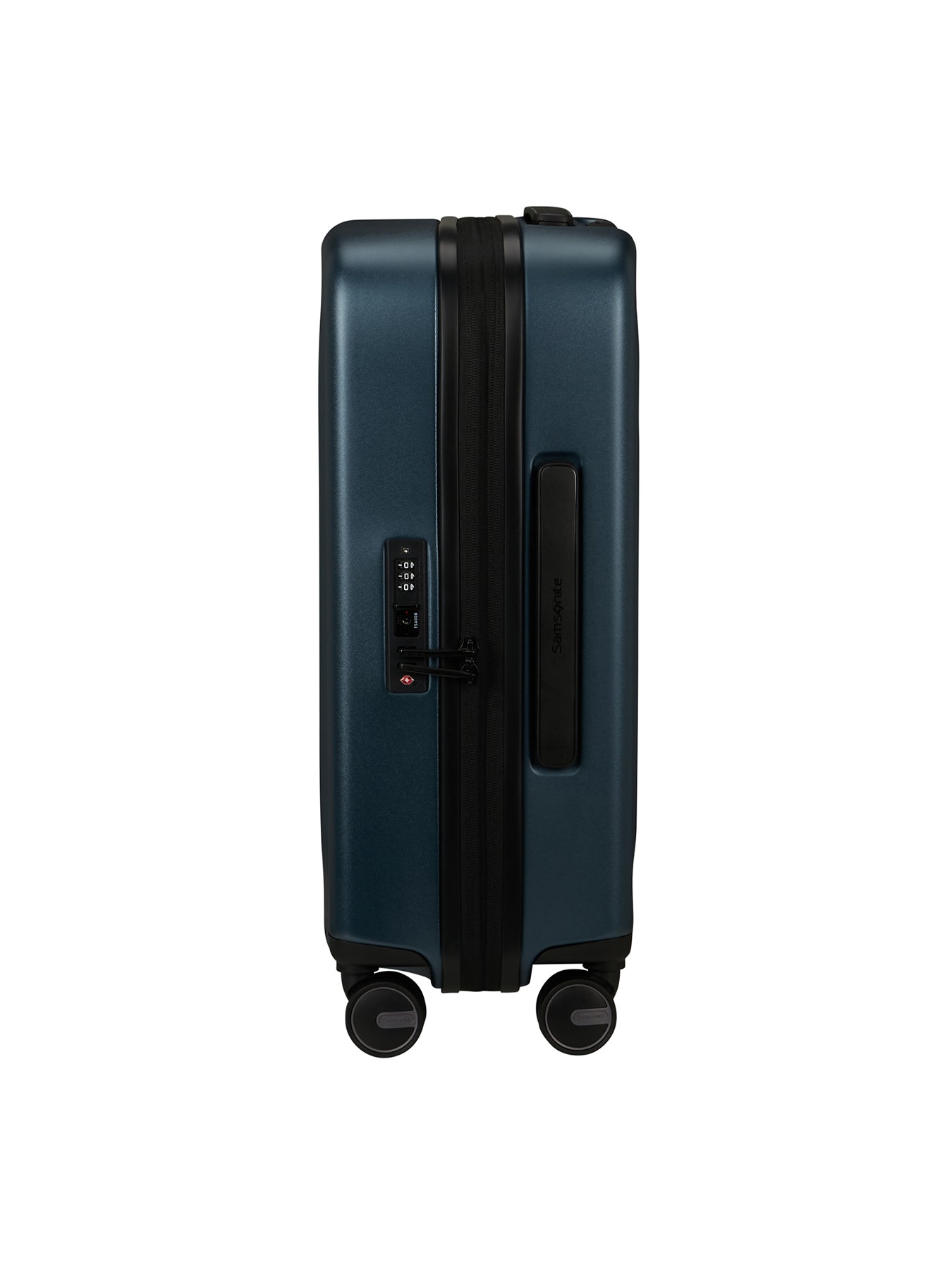 Fyrm Cabin Expandable Spinner Suitcase 55cm Blue