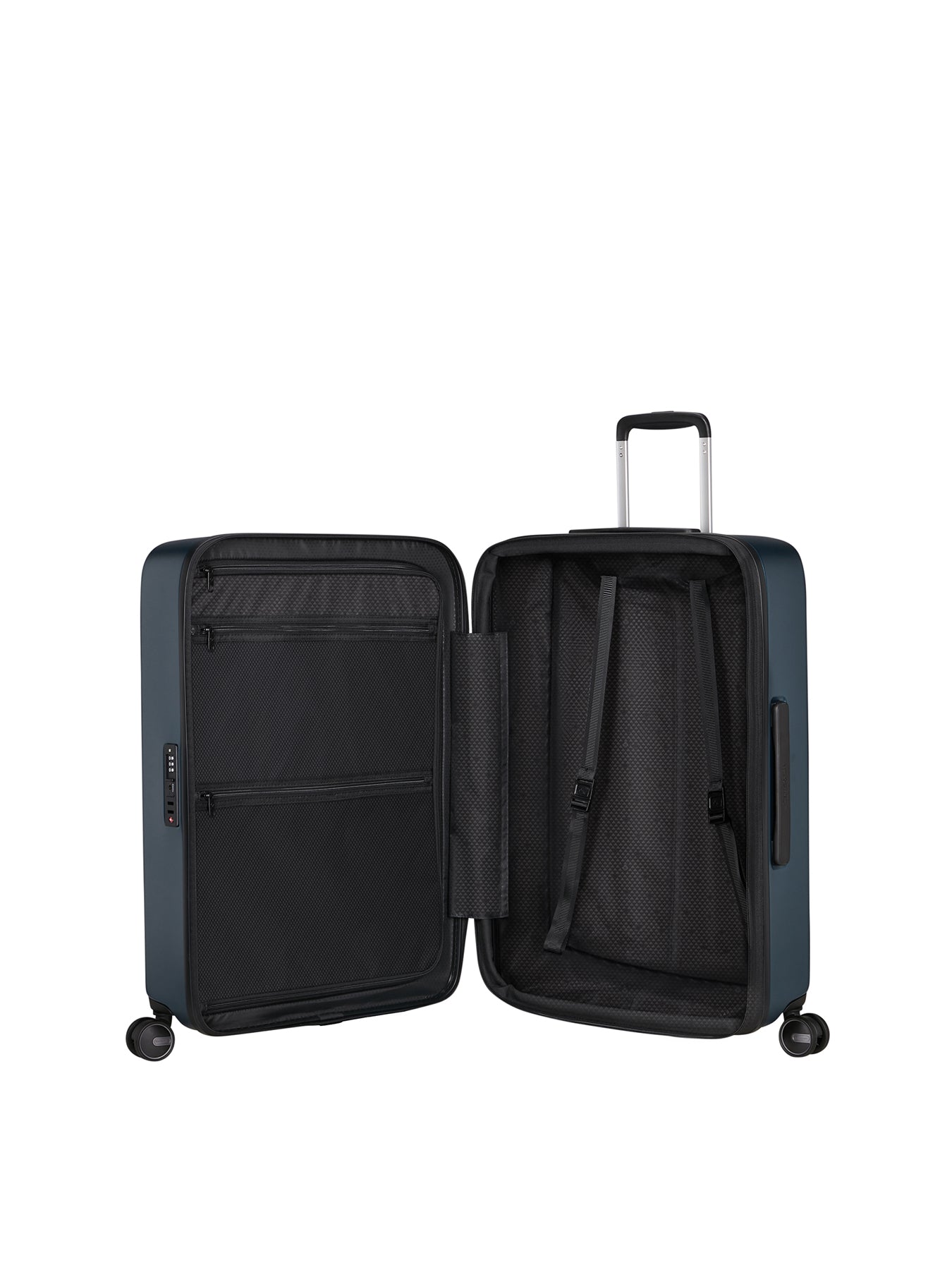 Fyrm Medium Expandable Spinner Suitcase 67cm Blue
