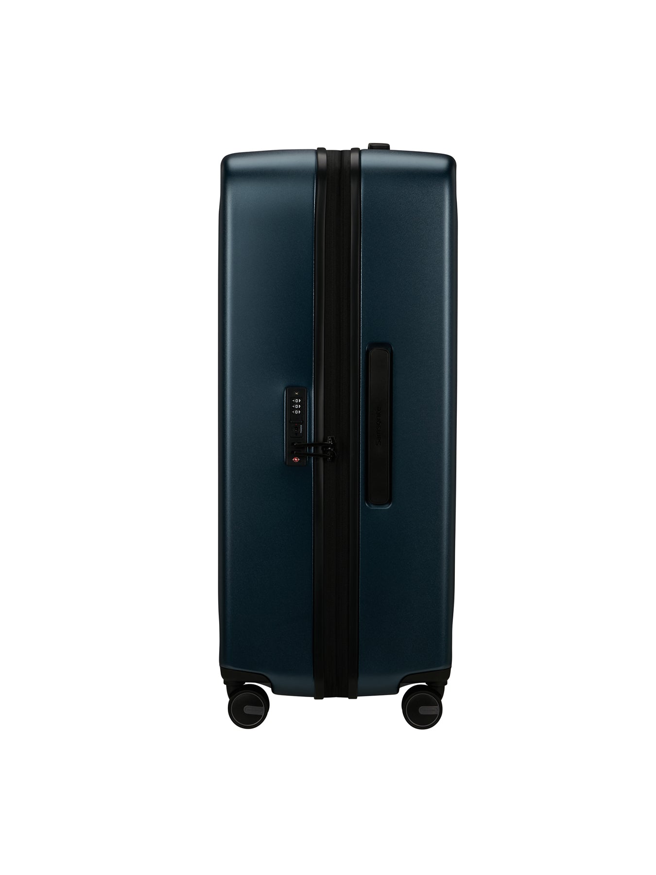 Fyrm Large Expandable Spinner Suitcase 77cm Blue