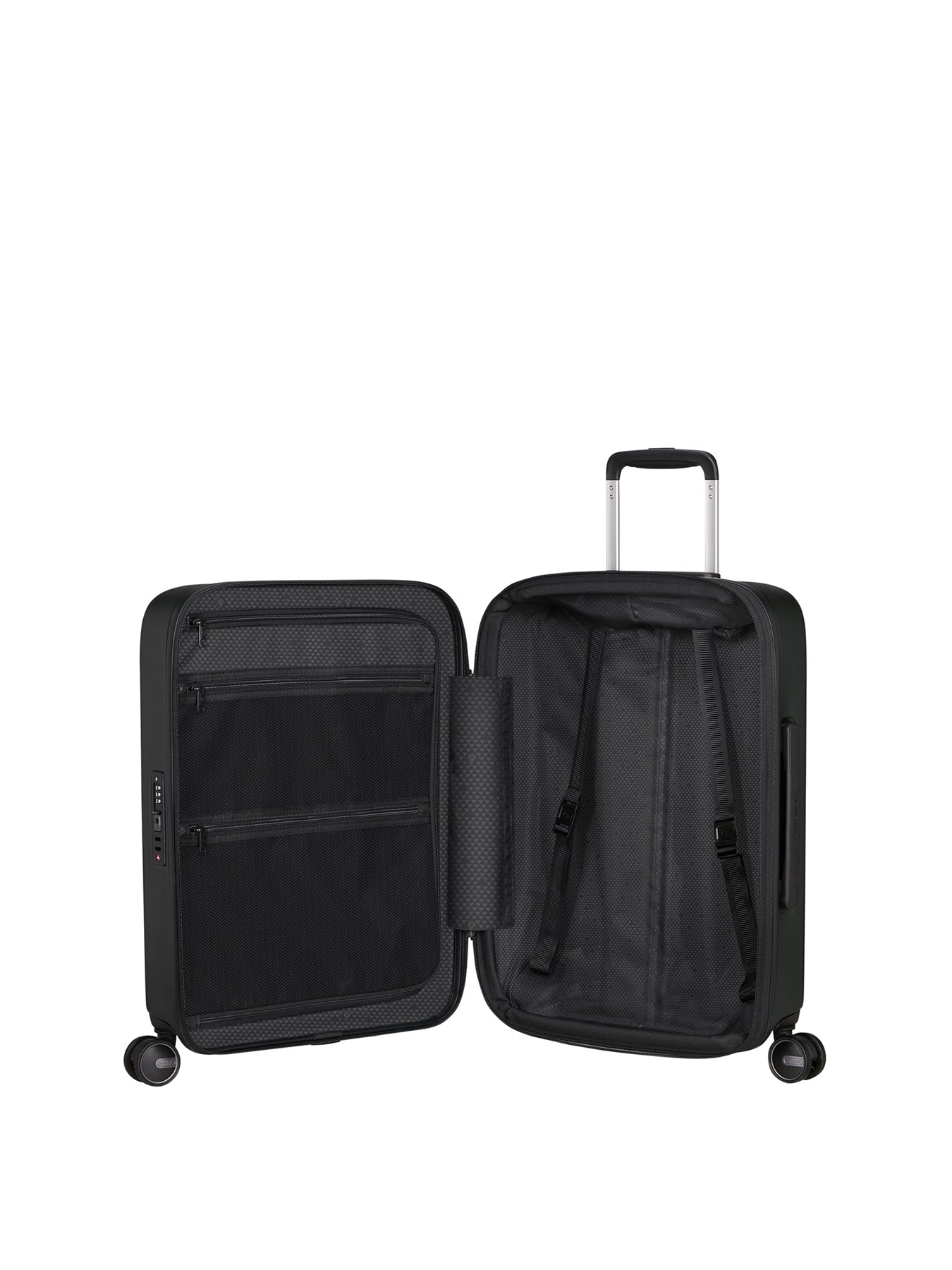 Fyrm Cabin Expandable Spinner Suitcase 55cm Green