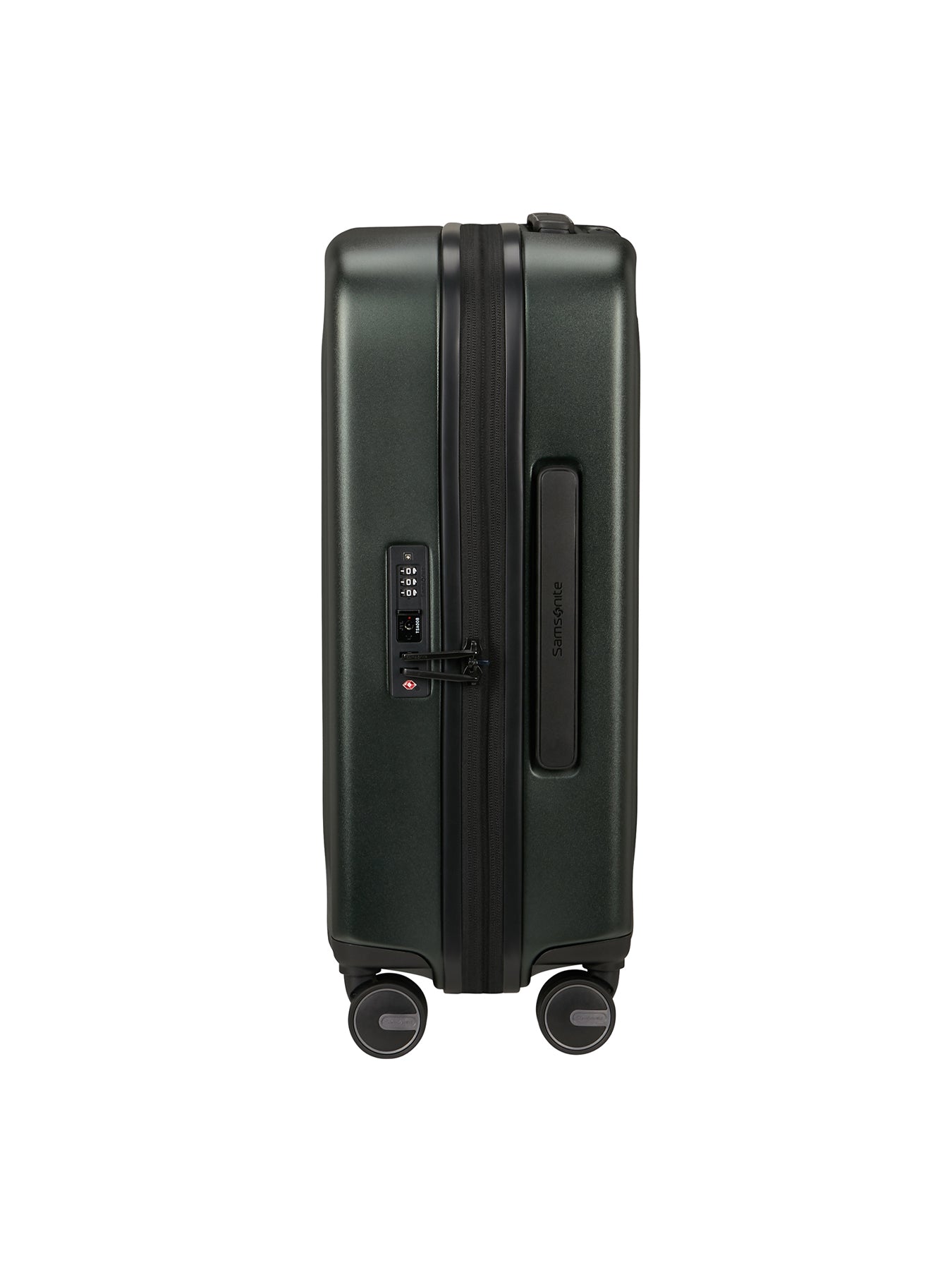 Fyrm Cabin Expandable Spinner Suitcase 55cm Green