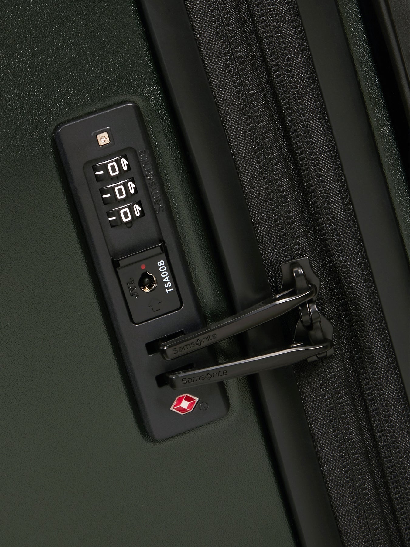 Fyrm Medium Expandable Spinner Suitcase 67cm Green