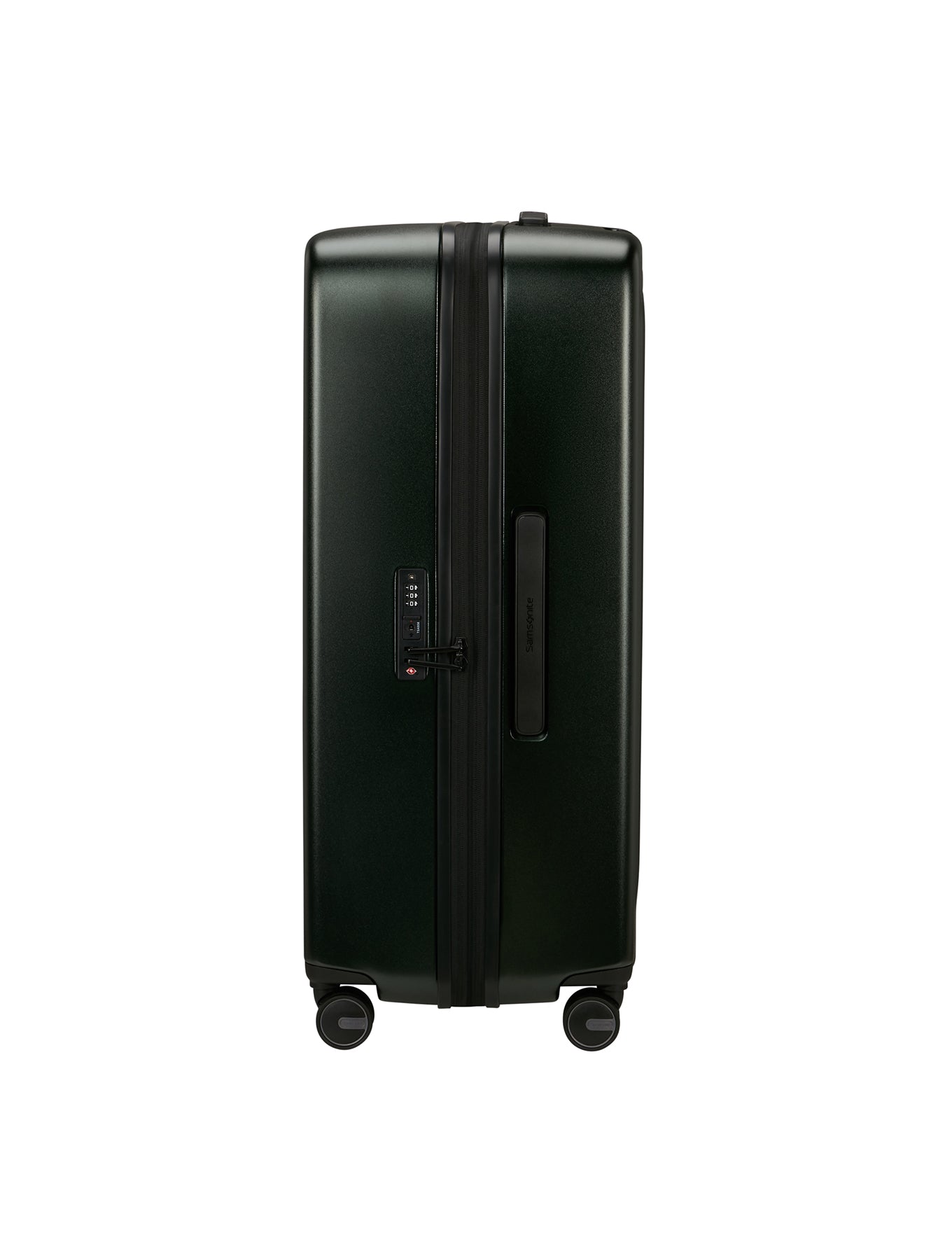 Fyrm Large Expandable Spinner Suitcase 77cm Green