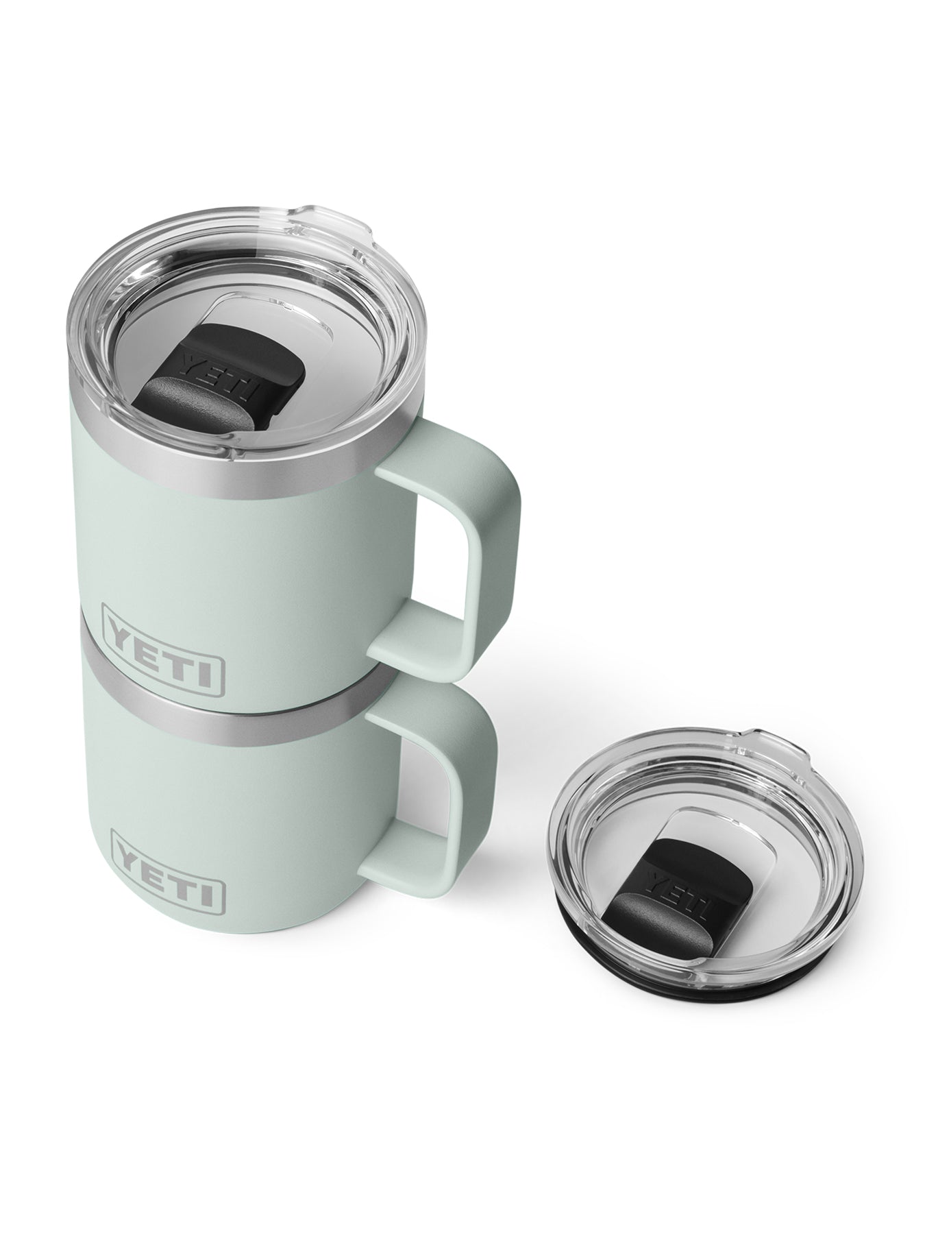 Rambler 10oz Insulated Mug Magslider Lid Ridgeline Blue