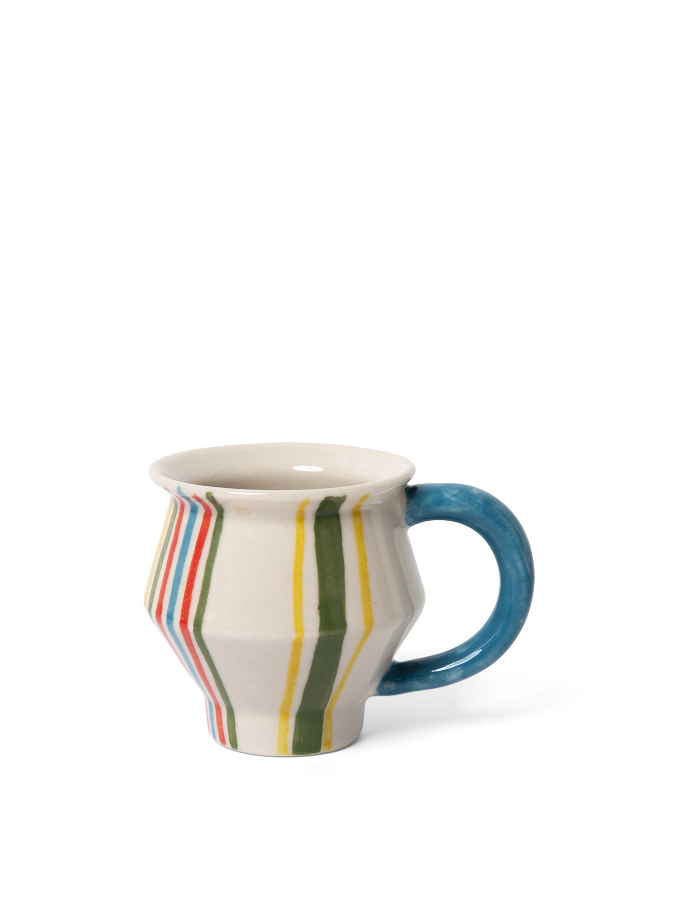 Angular Striped Mug
