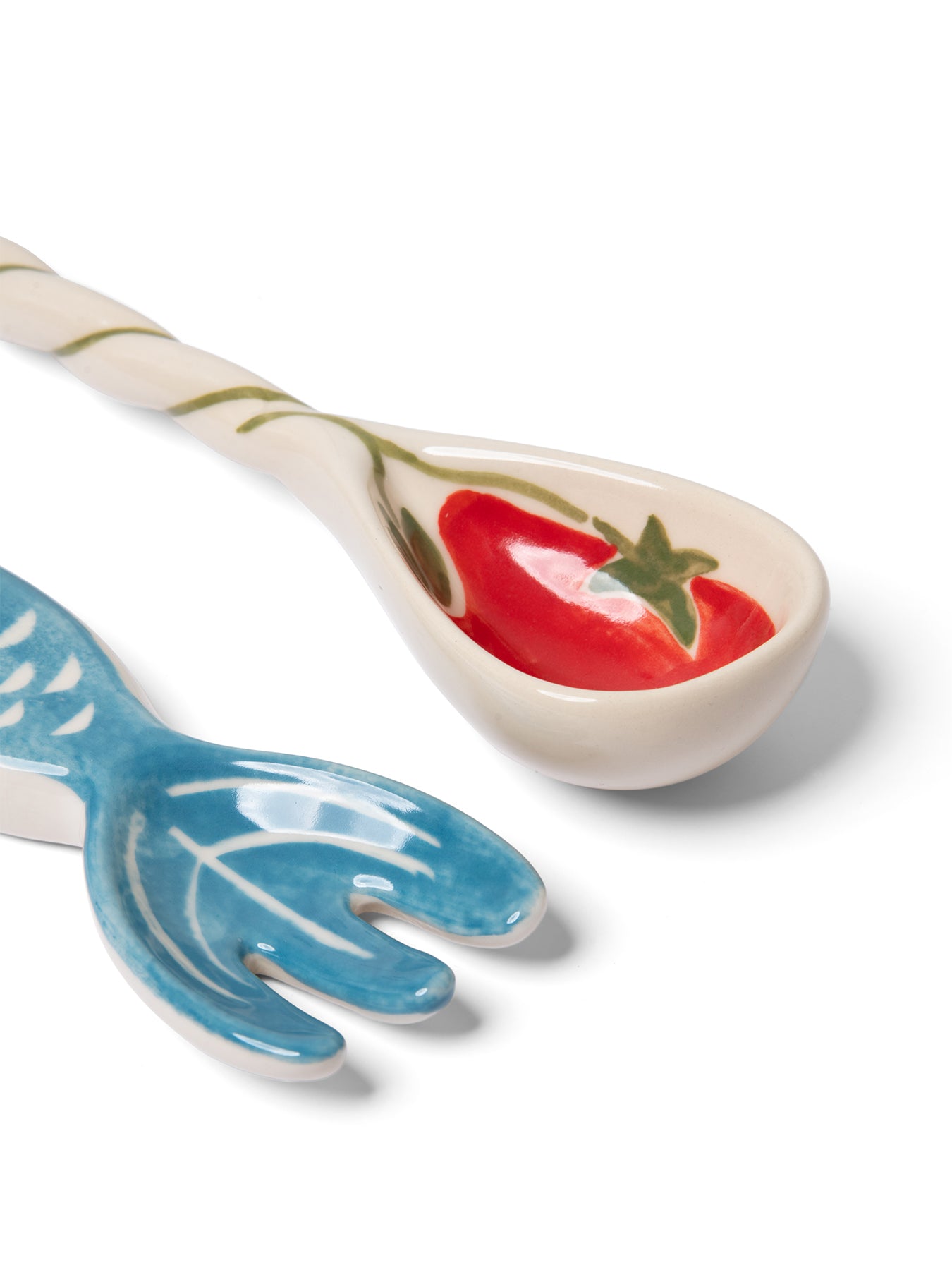Ceramic Salad Servers