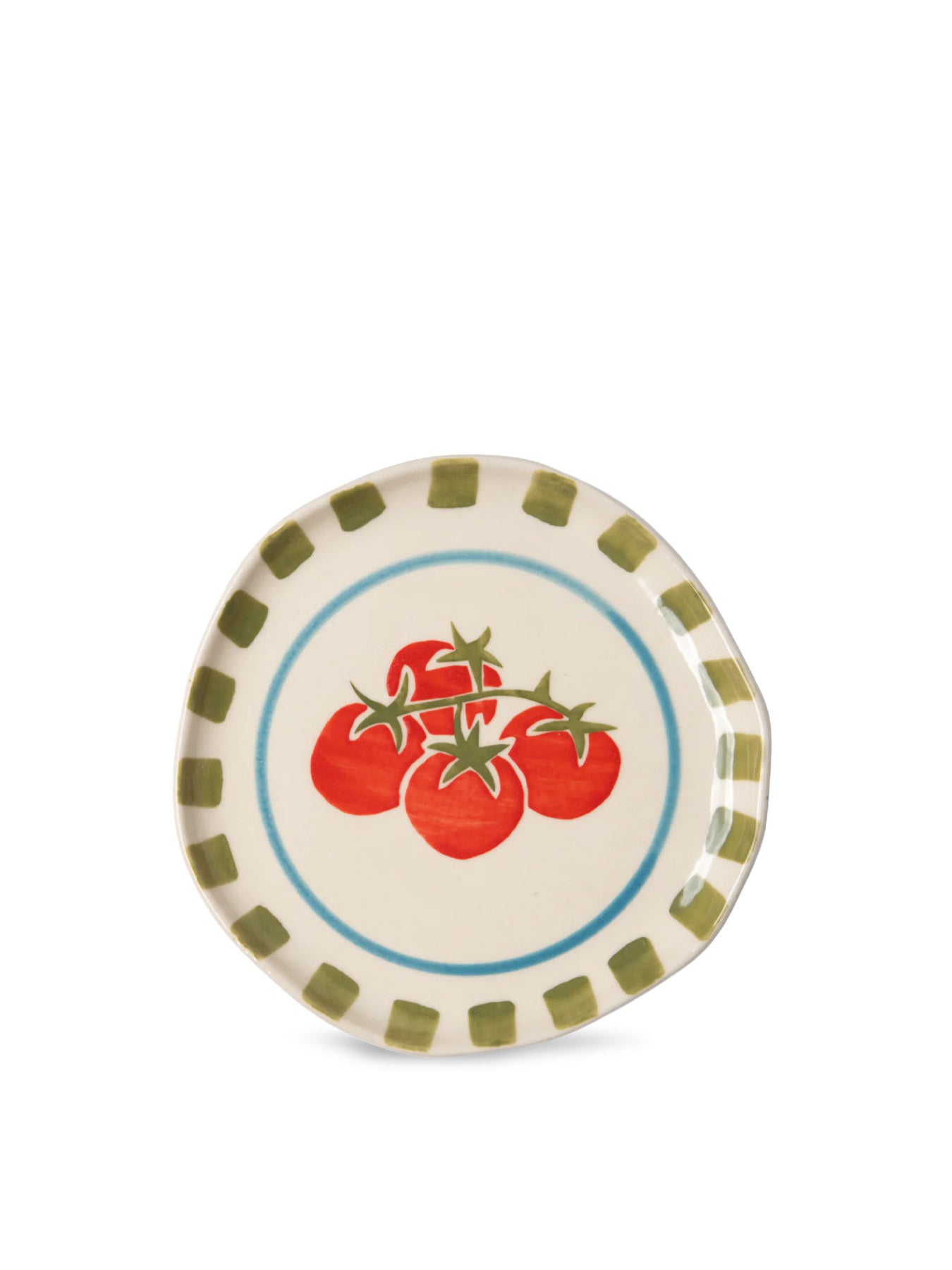 Small Side Plate Set of 2 Tomato Harlequin