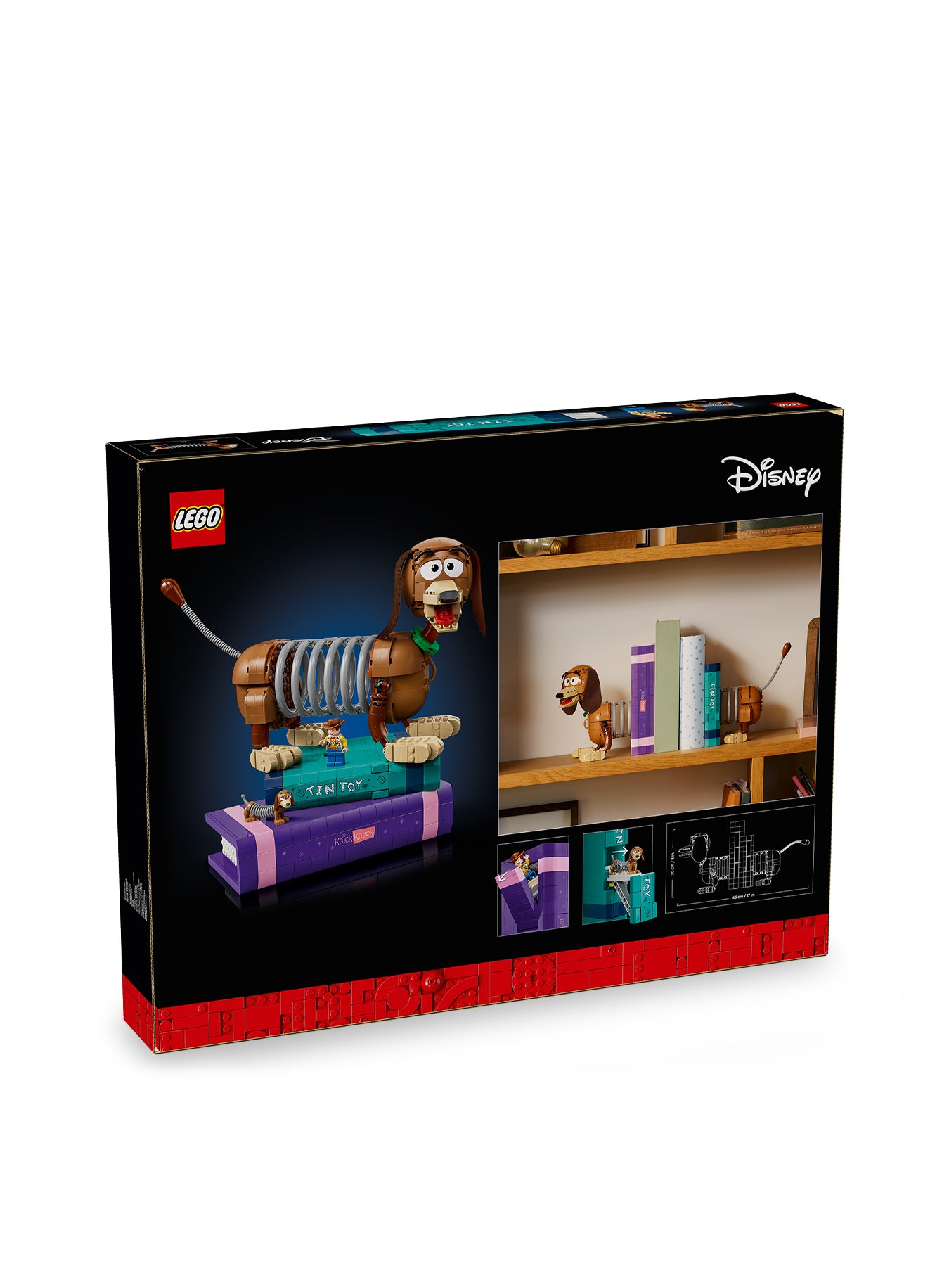 Slinky Dog Bookends Construction Set