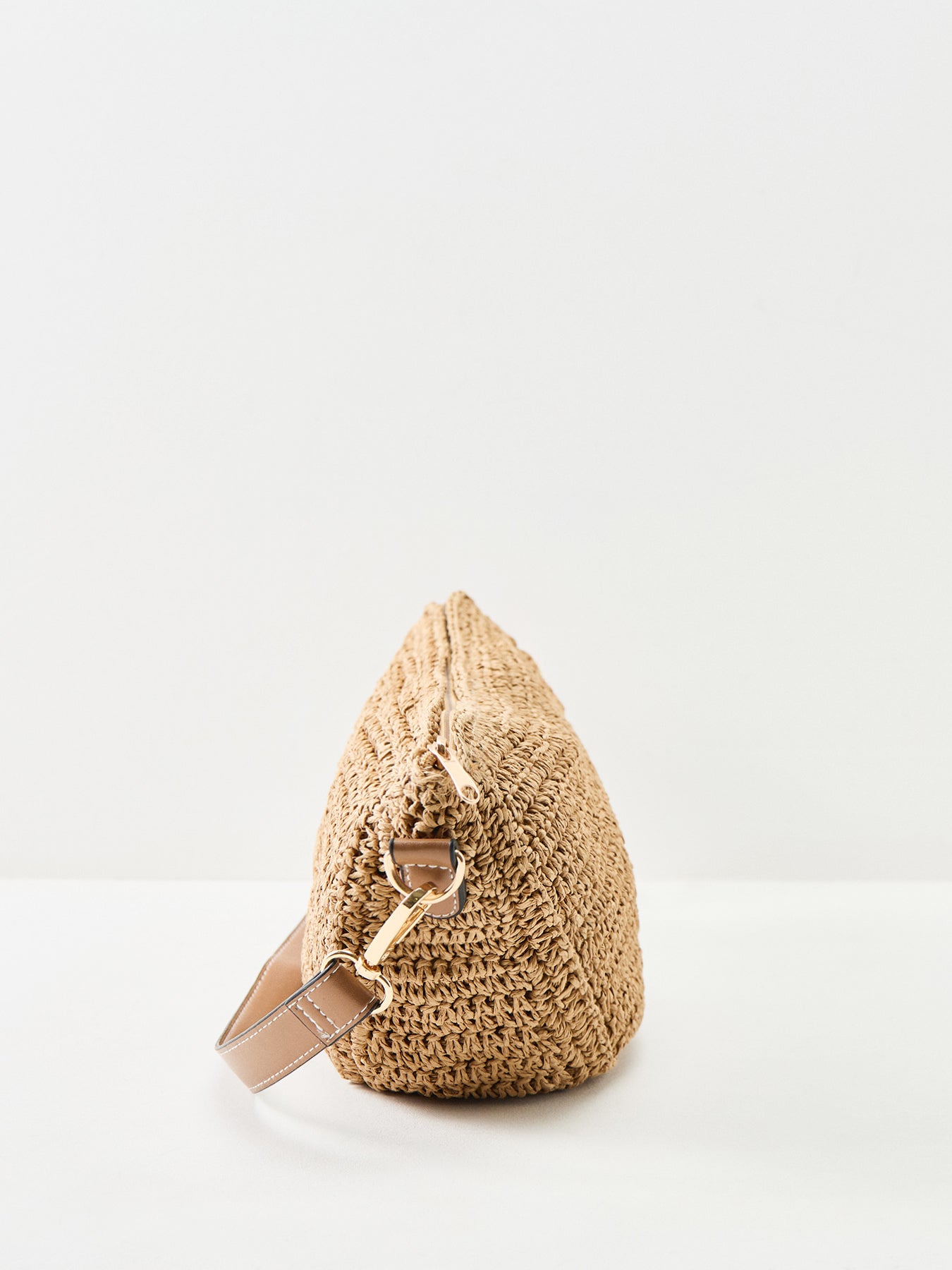 Summer Paper Straw Bum Bag Multi