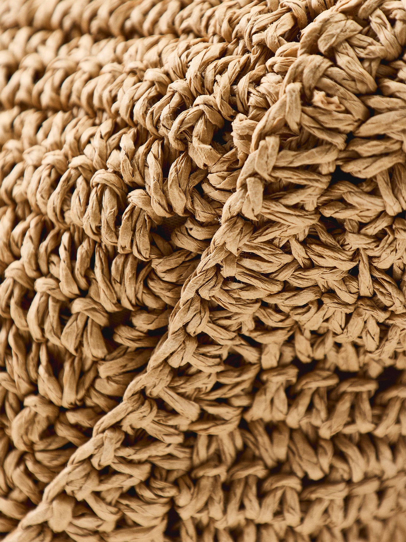 Summer Paper Straw Bum Bag Multi
