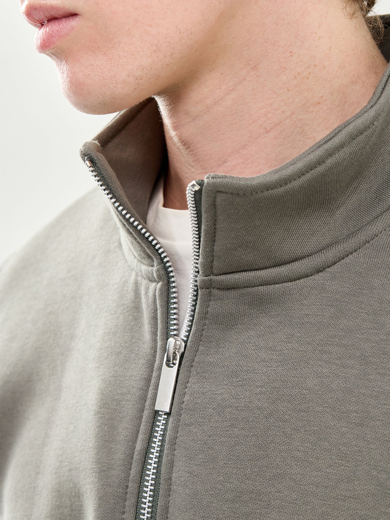 Connor Half Zip Sweatshirt Green