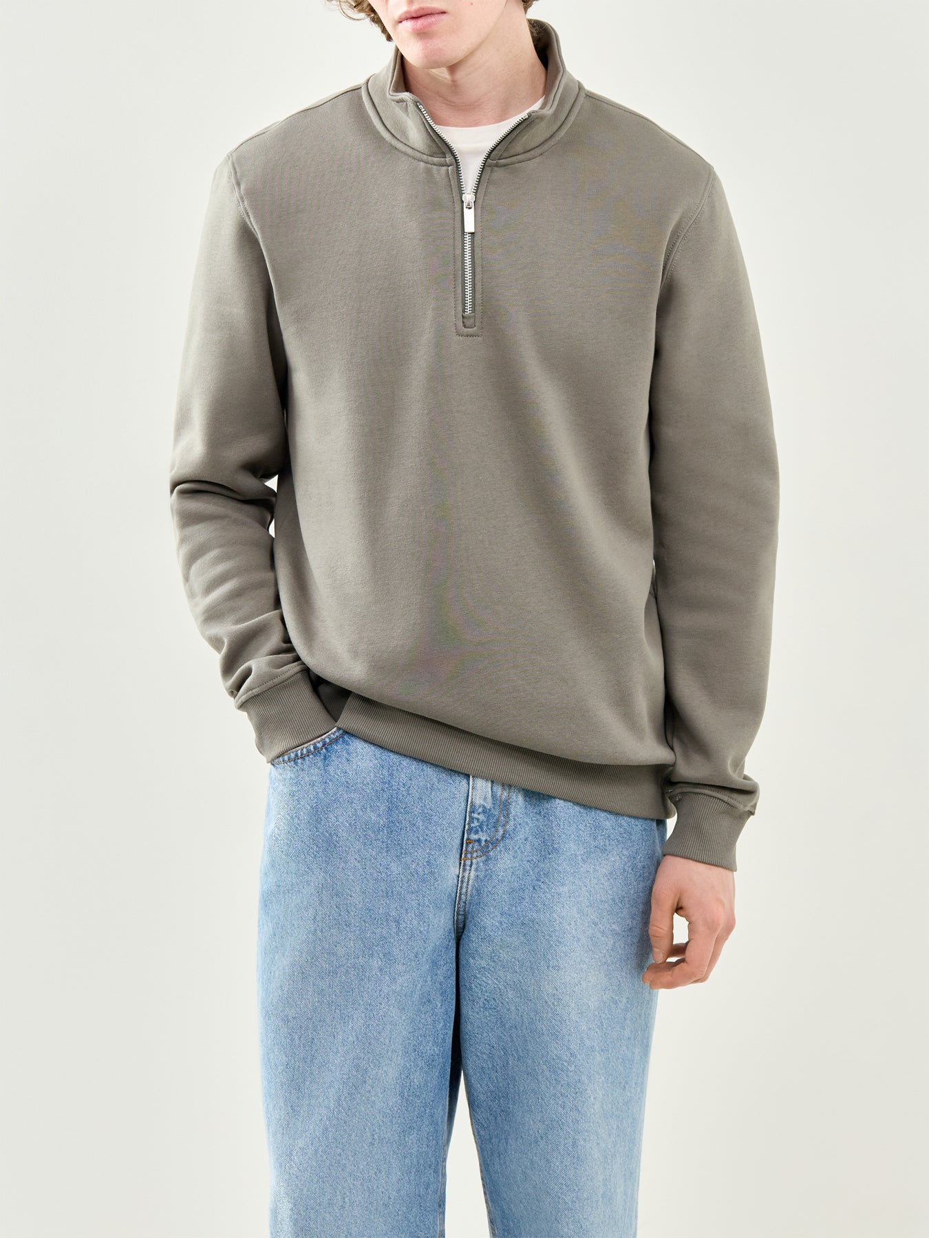 Connor Half Zip Sweatshirt Green