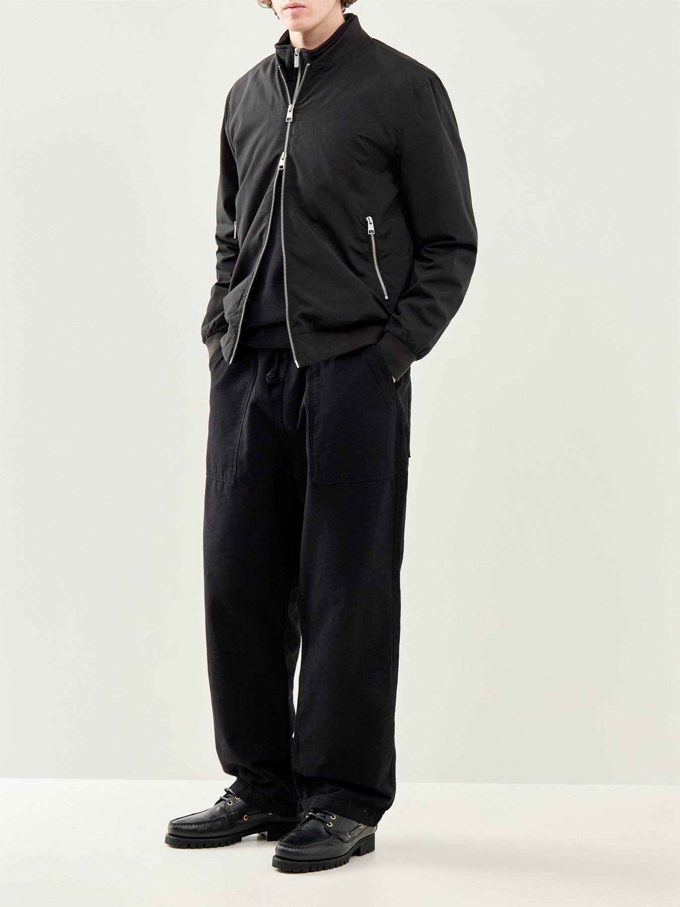Lando Bomber Jacket Black
