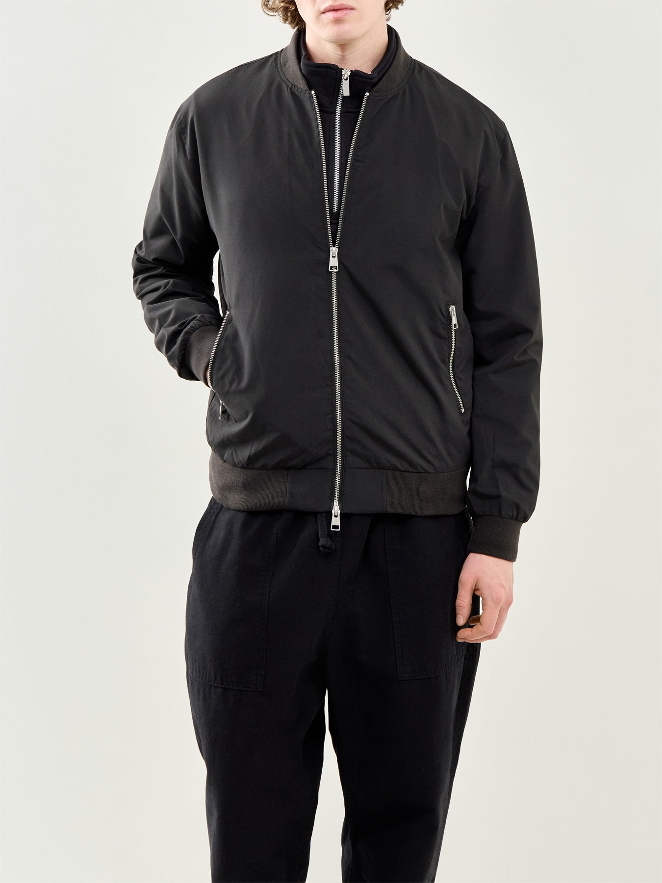 Lando Bomber Jacket Black
