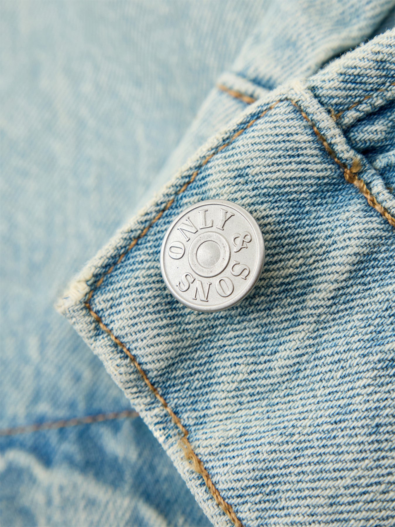 Sprick Boxy Denim Jacket Blue