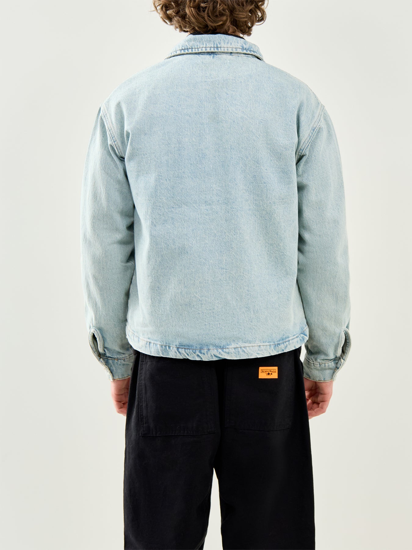 Sprick Boxy Denim Jacket Blue