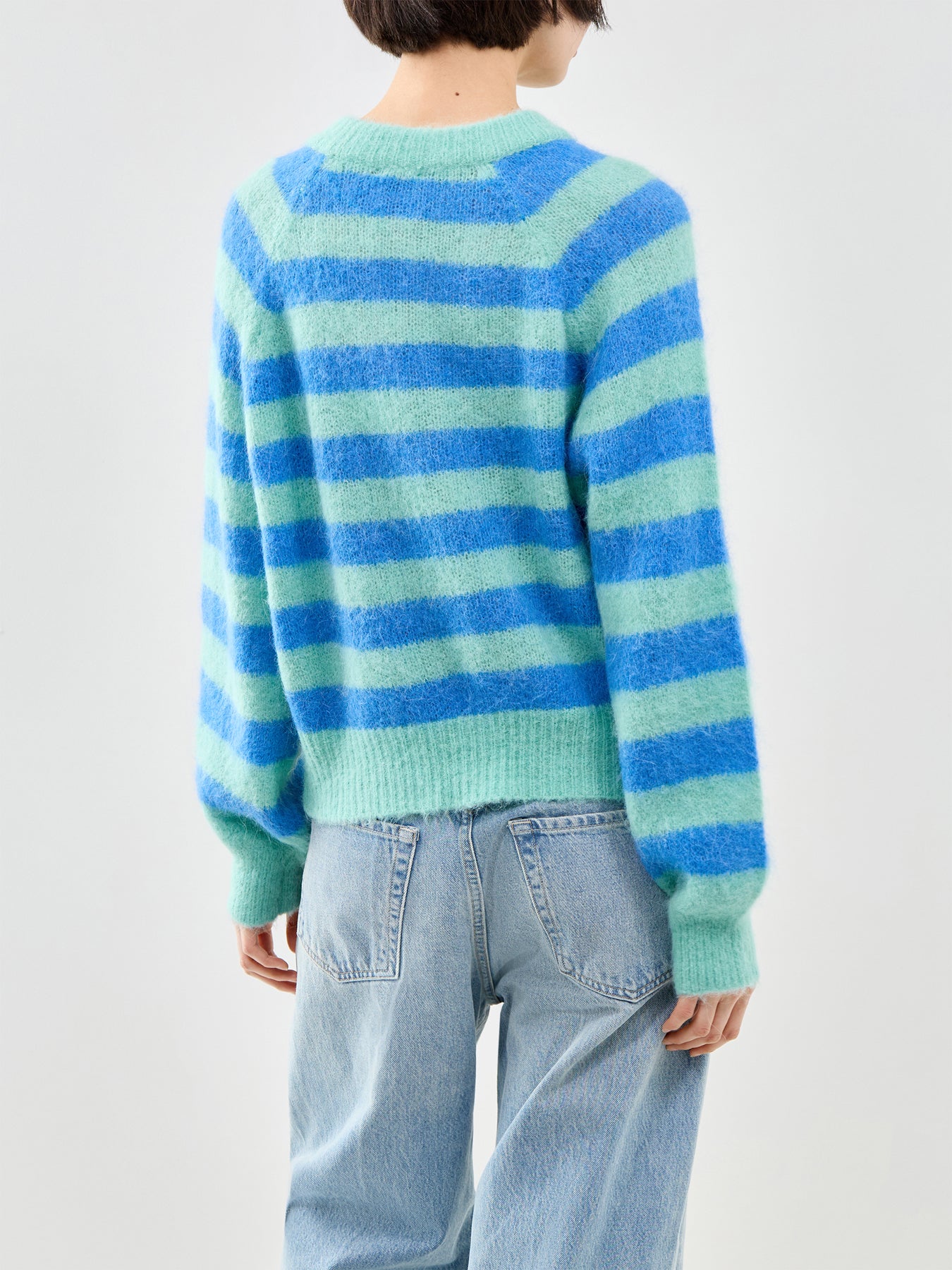 Azur Striped Cardigan