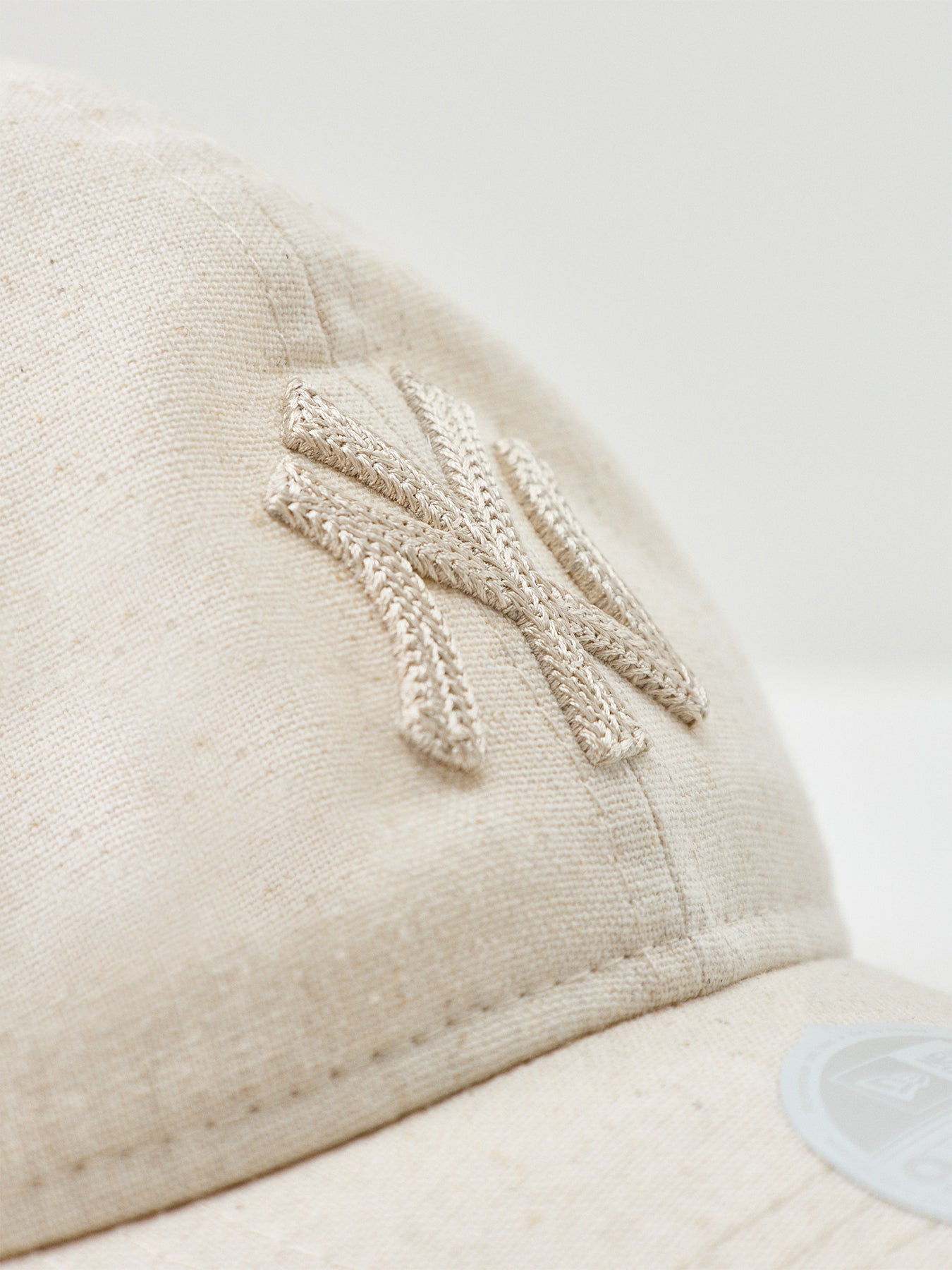 New York Yankees Linen Cap Cream