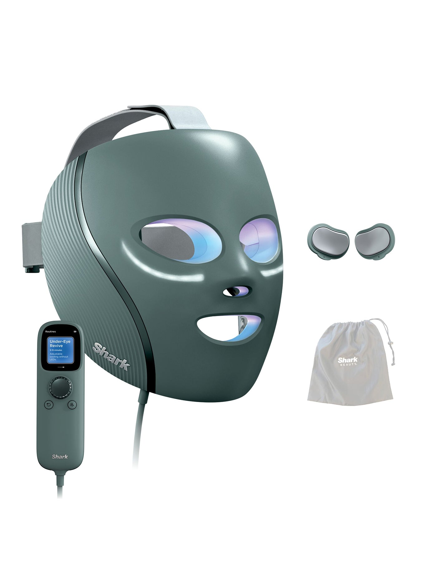 CryoGlow Under Eye Cooling LED Mask