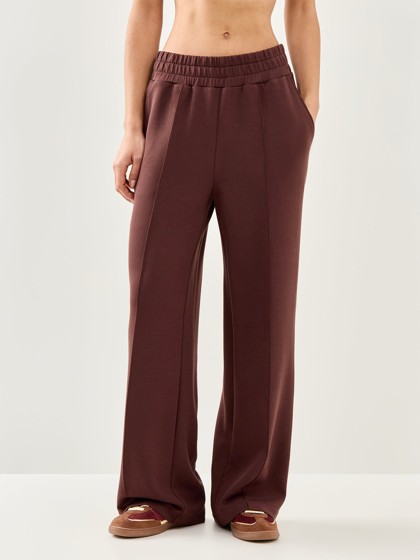 Wide Leg Pant Brown