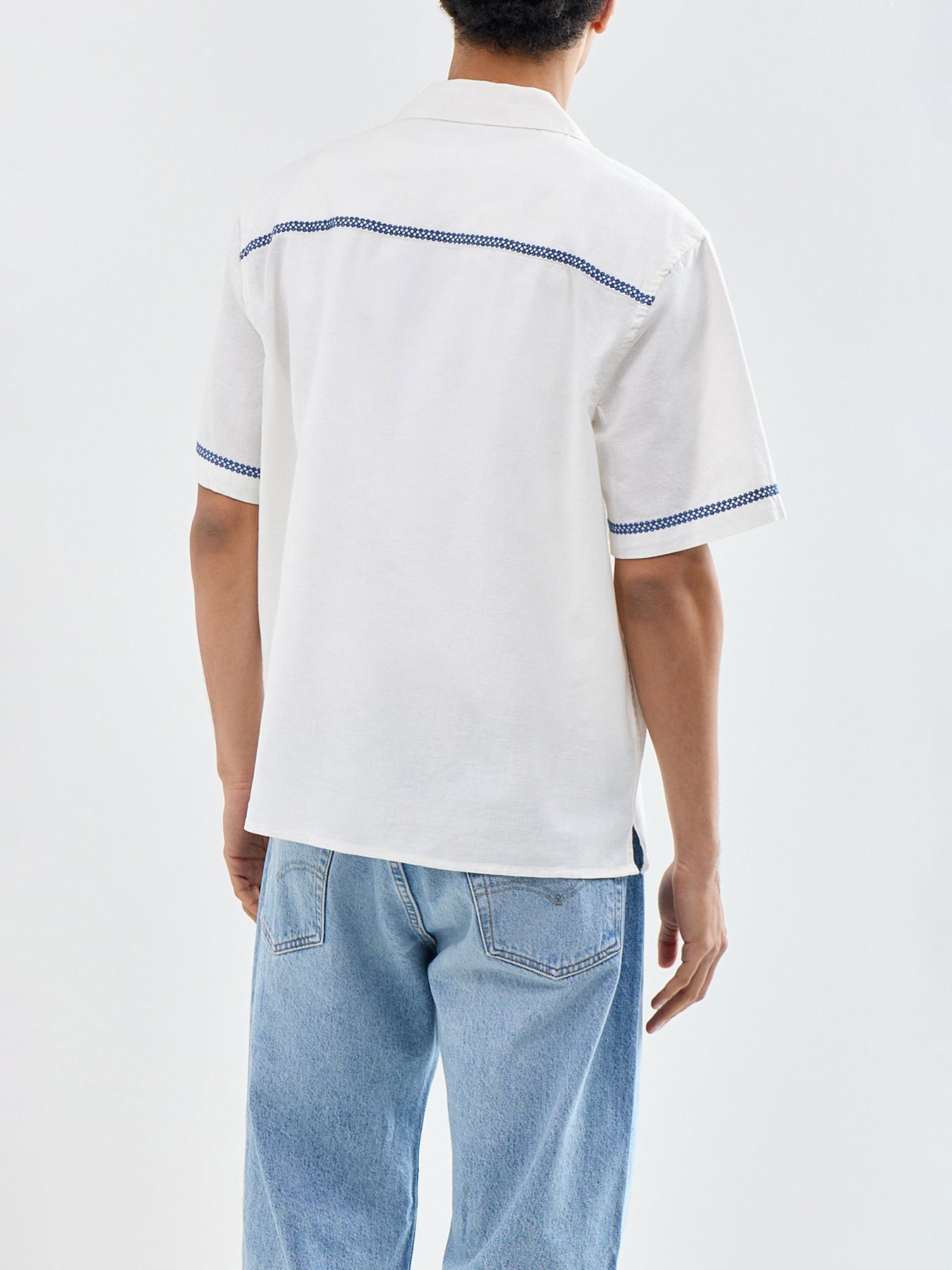 Didcot Pintuck Shirt White