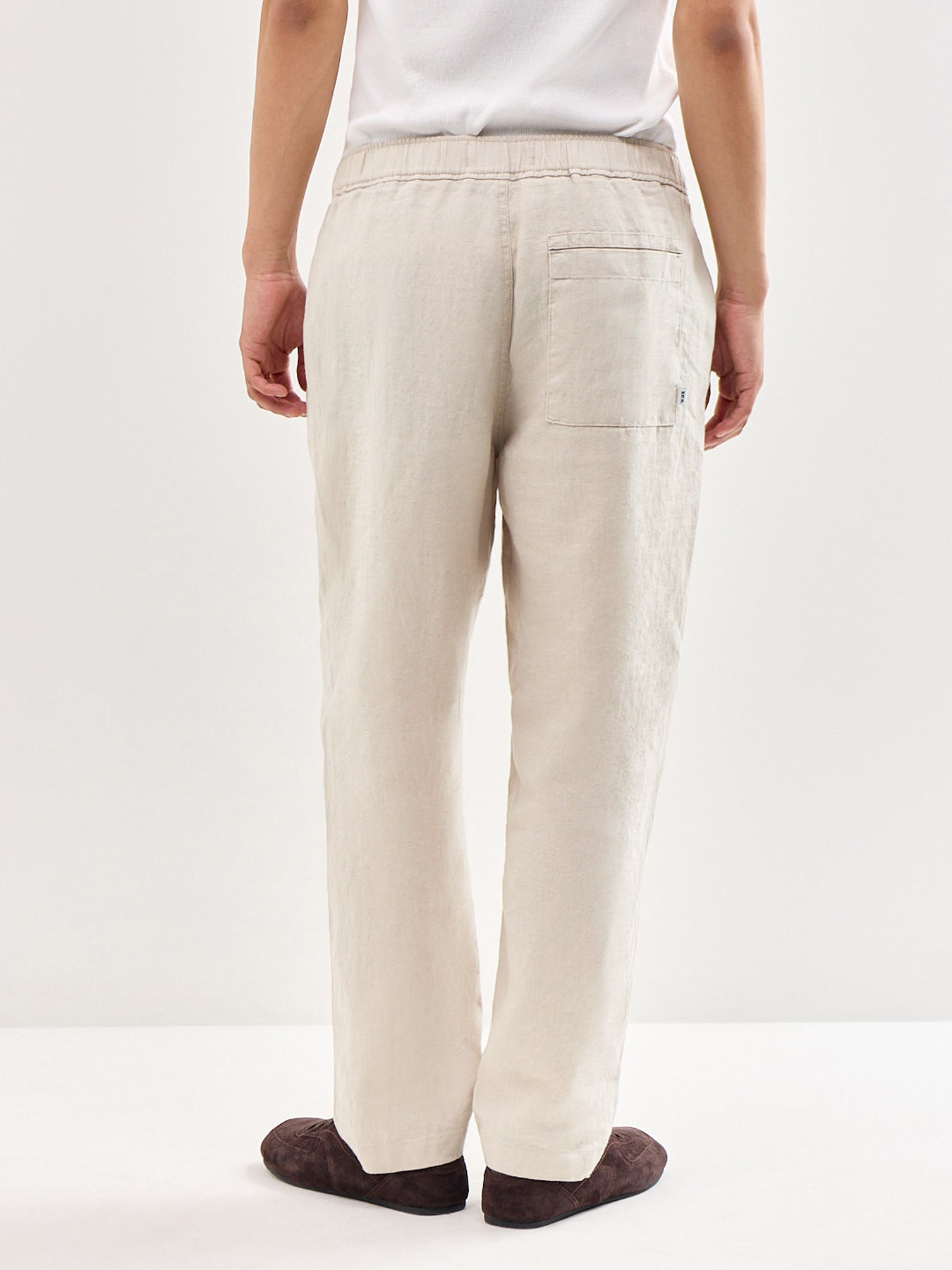 Kurt Linen Trousers Beige