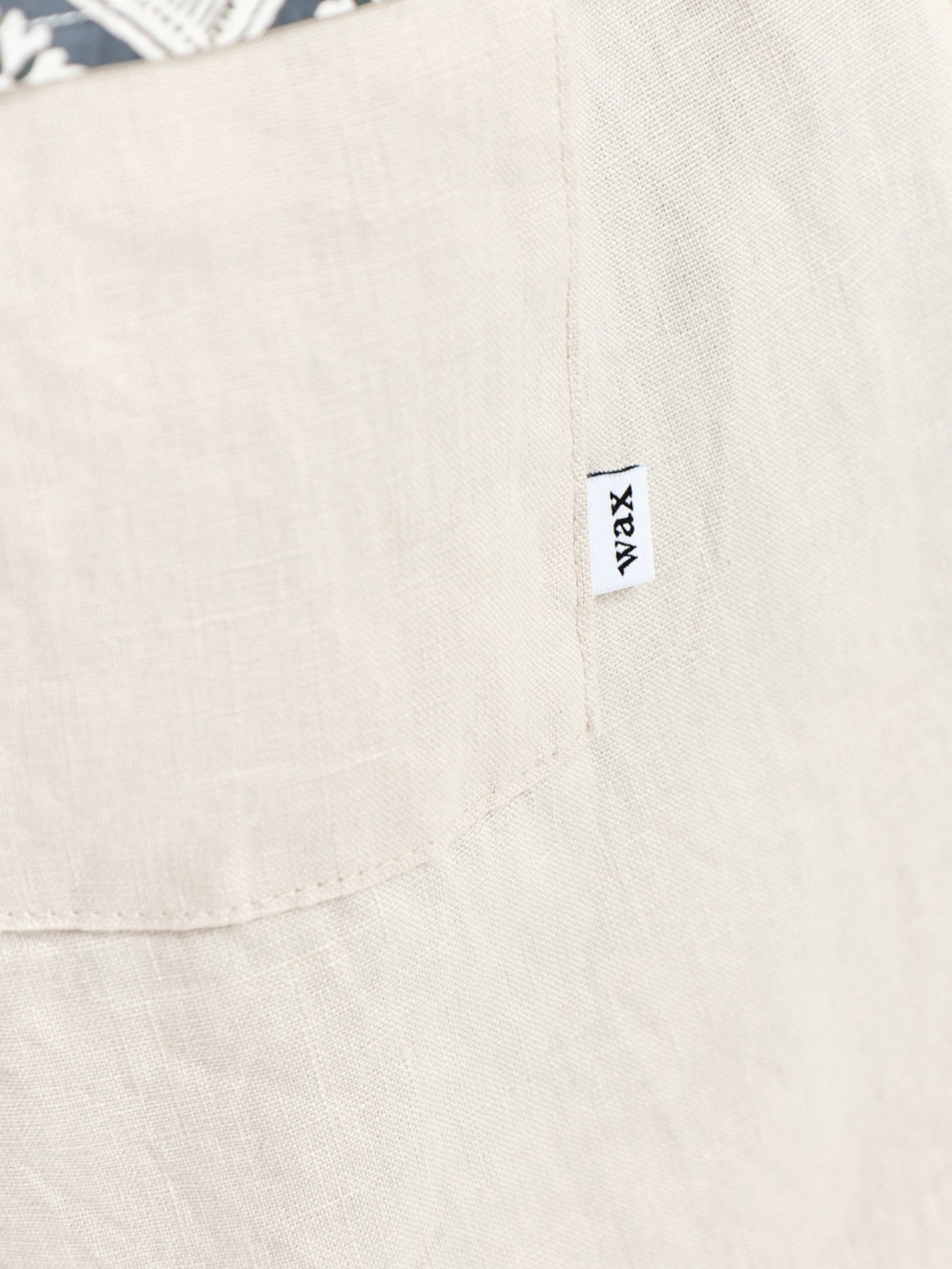 Kurt Washed Linen Shorts Beige