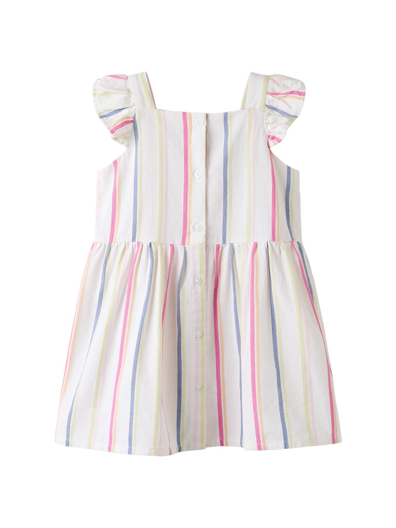 Kids' Cap Sleeve Cotton Dress