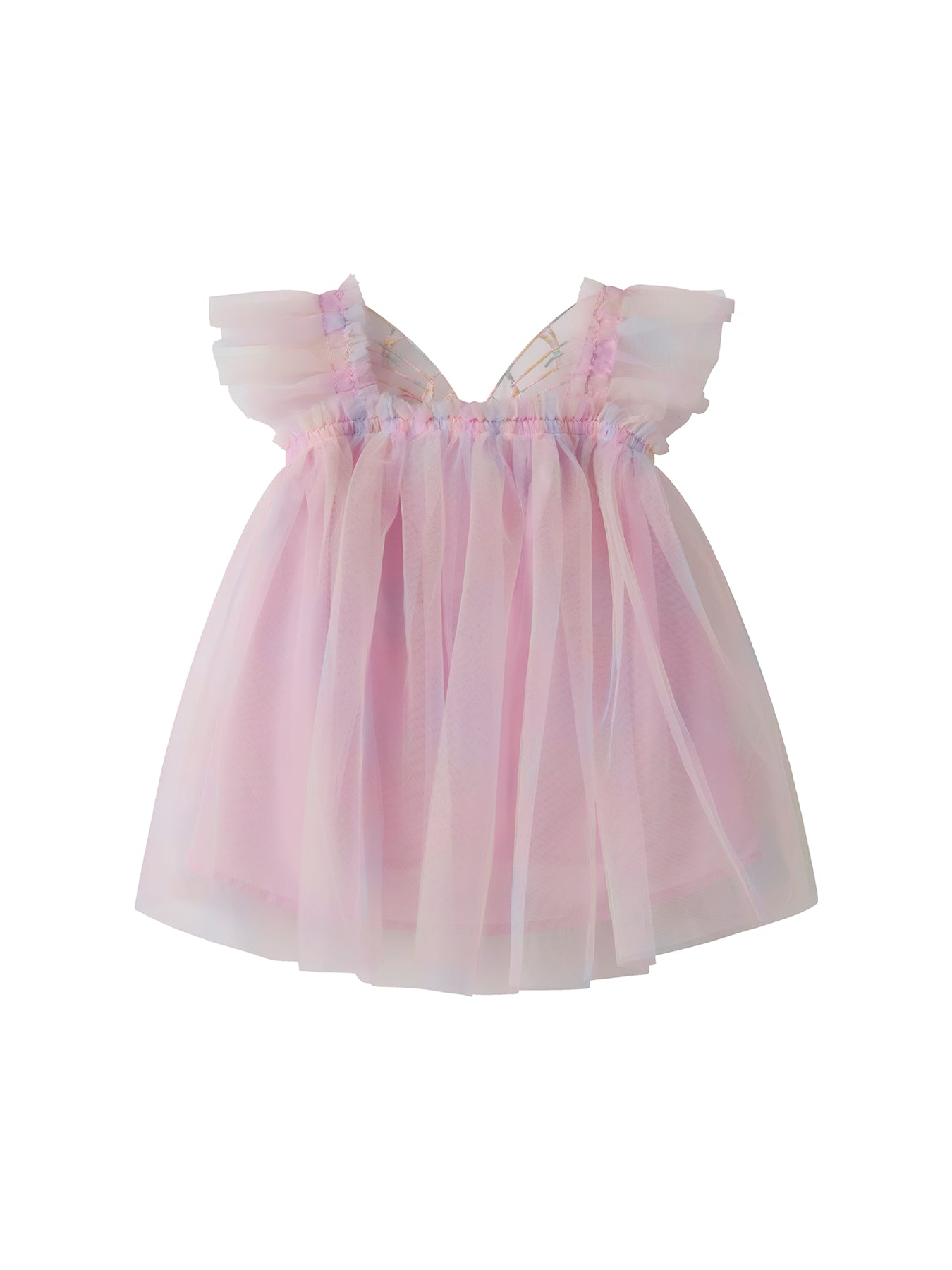 Kids’ Cap Sleeve Dress Pink