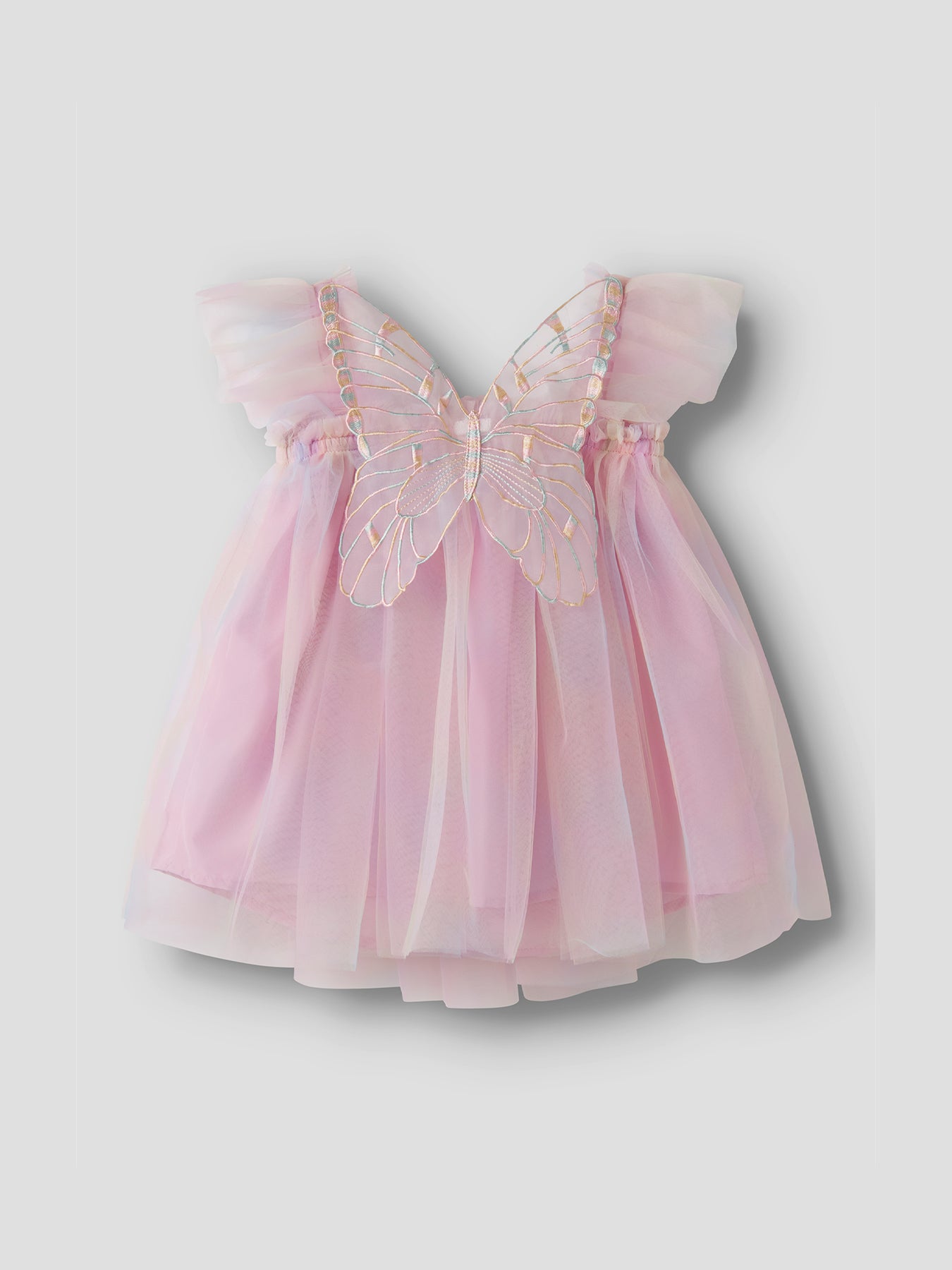 Kids’ Cap Sleeve Dress Pink
