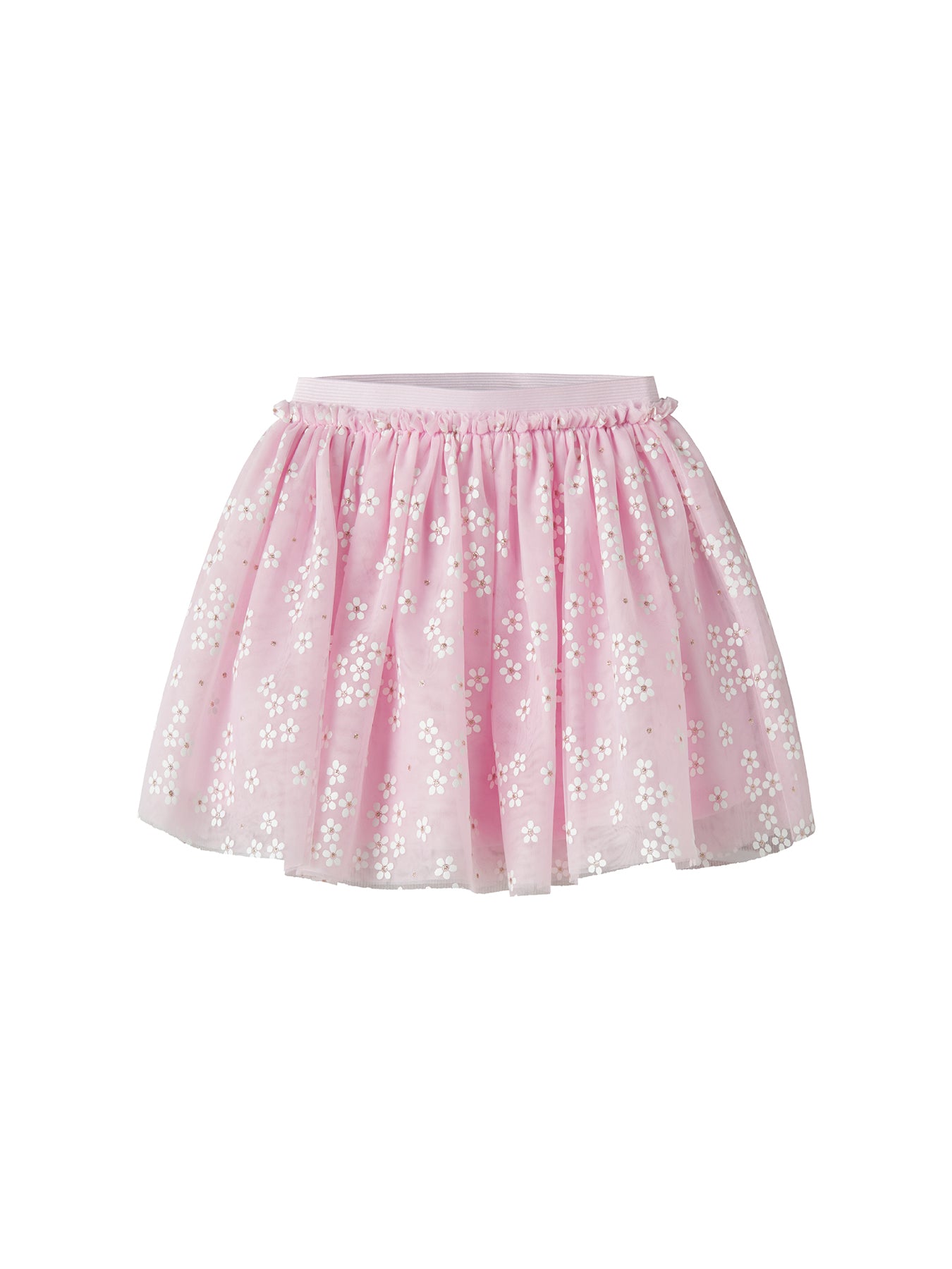 Kids’ Floral Skirt Pink