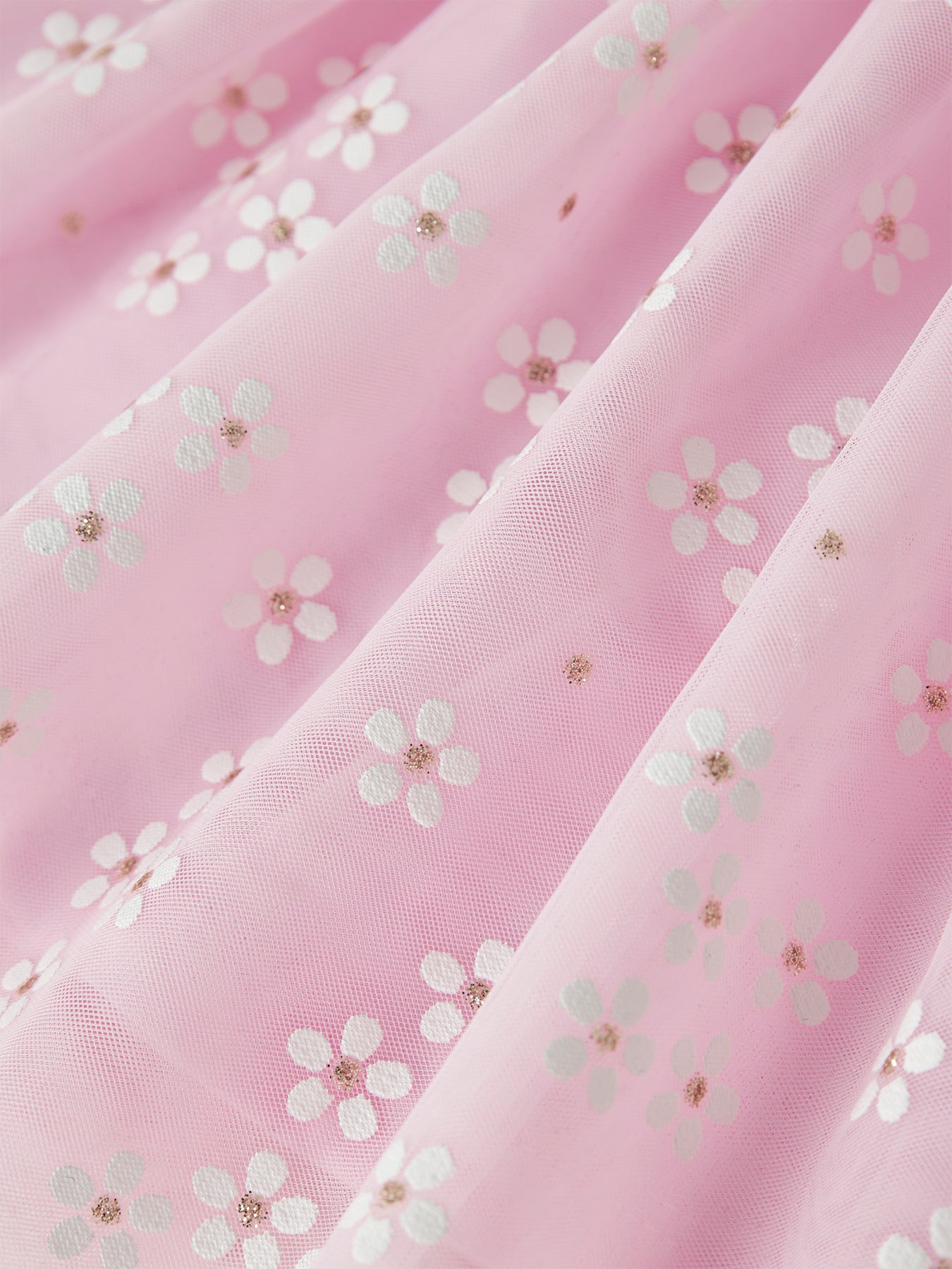 Kids’ Floral Skirt Pink