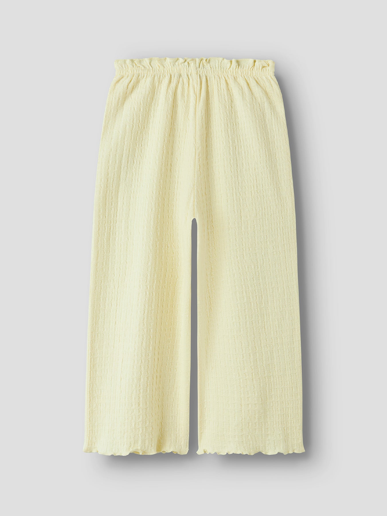 Kids’ Wide Leg Trousers Yellow
