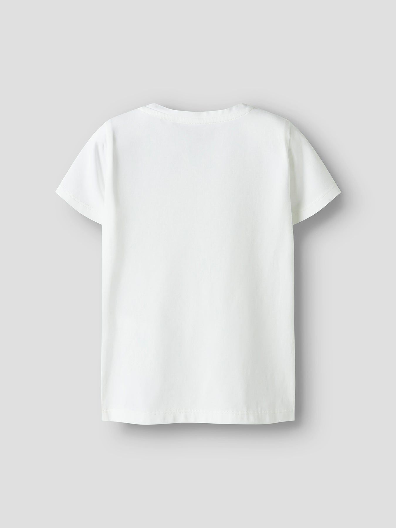 Kids' Short Sleeve Cotton Top White
