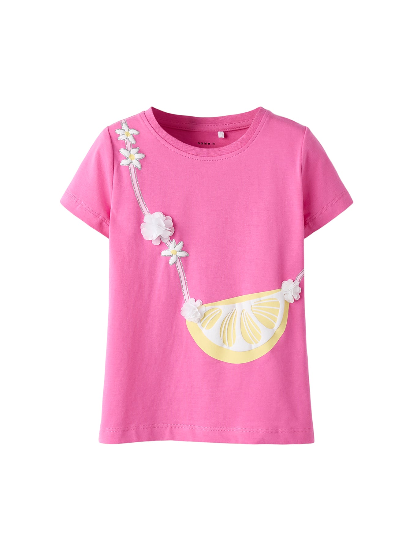 Kids' Fentaz Short Sleeve Top Pink