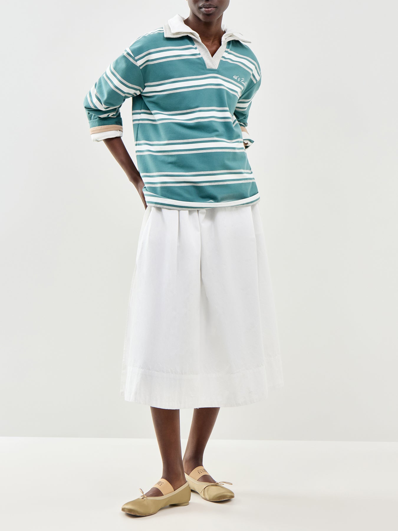 Darcy Stripe Rugby Top