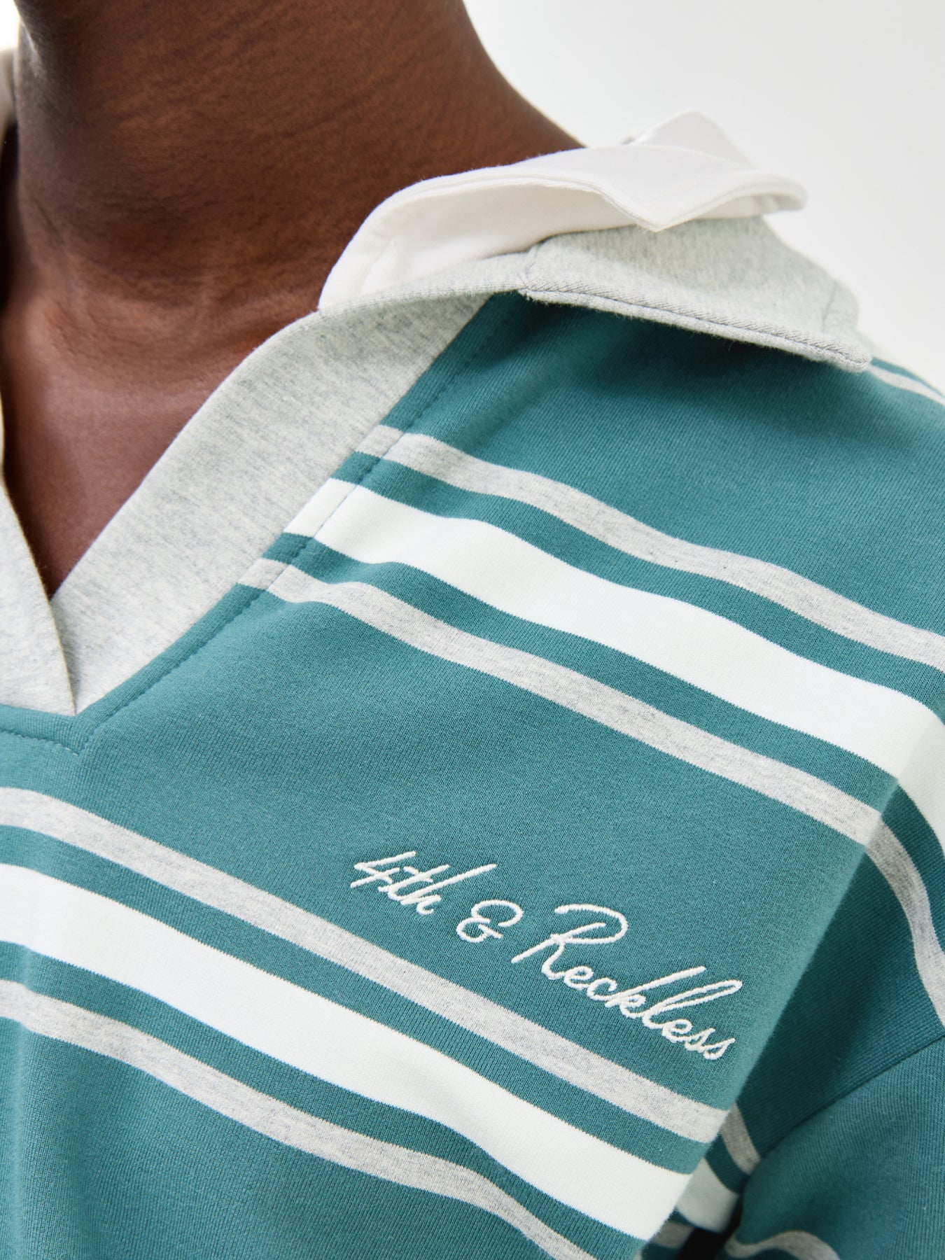 Darcy Stripe Rugby Top