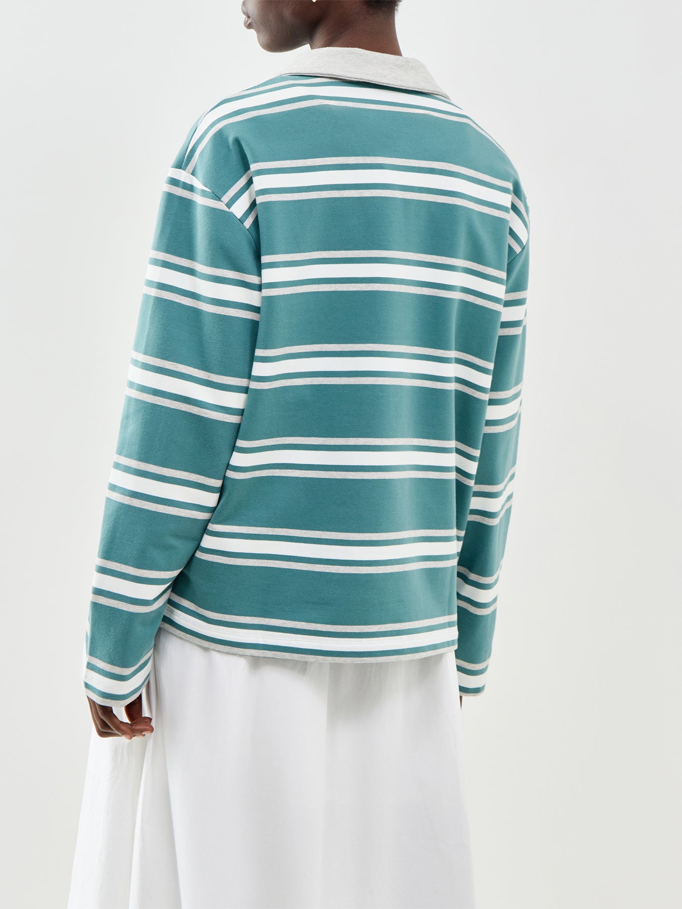 Darcy Stripe Rugby Top