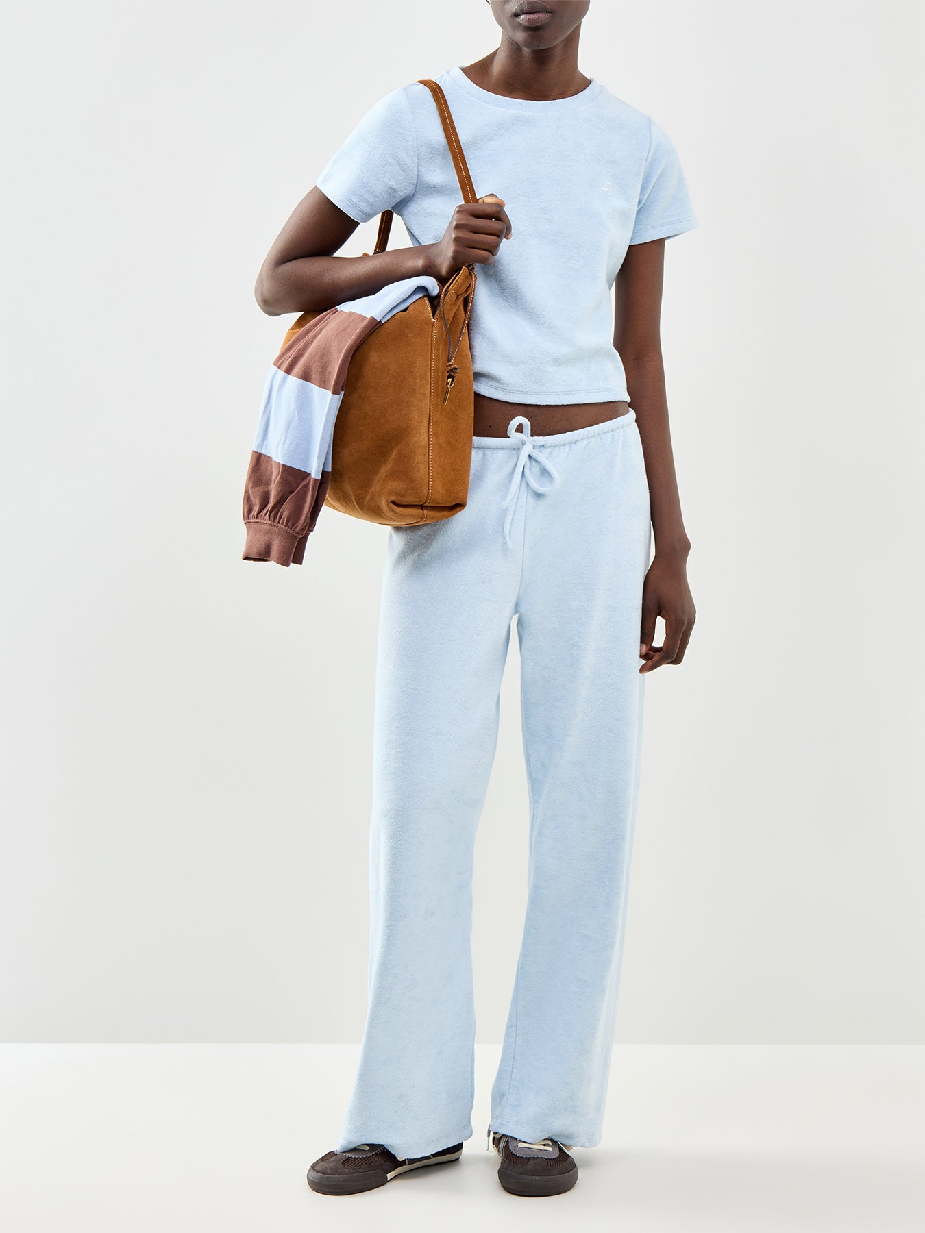 Livia Straight Leg Trousers Blue