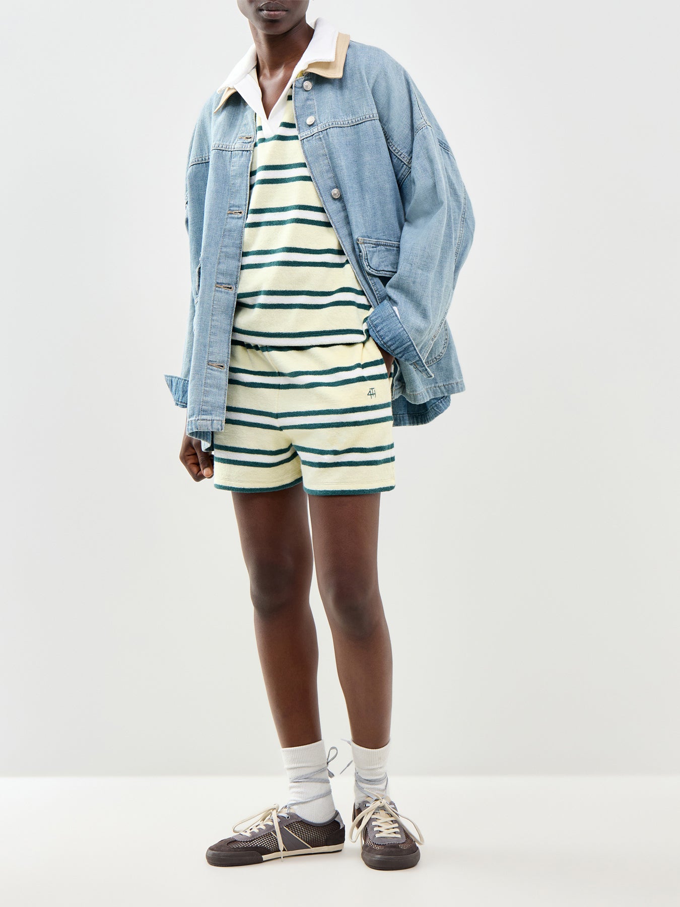 Zita Stripe Shorts