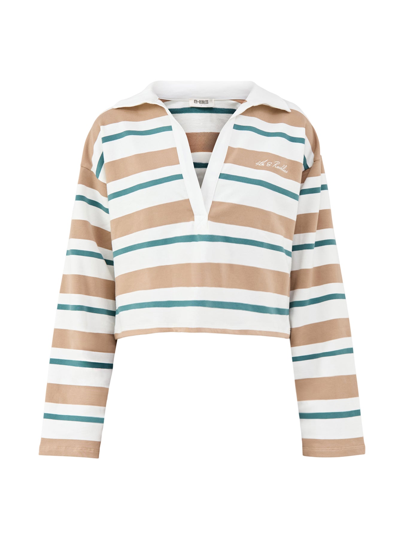 Sophie Stripe Rugby Top