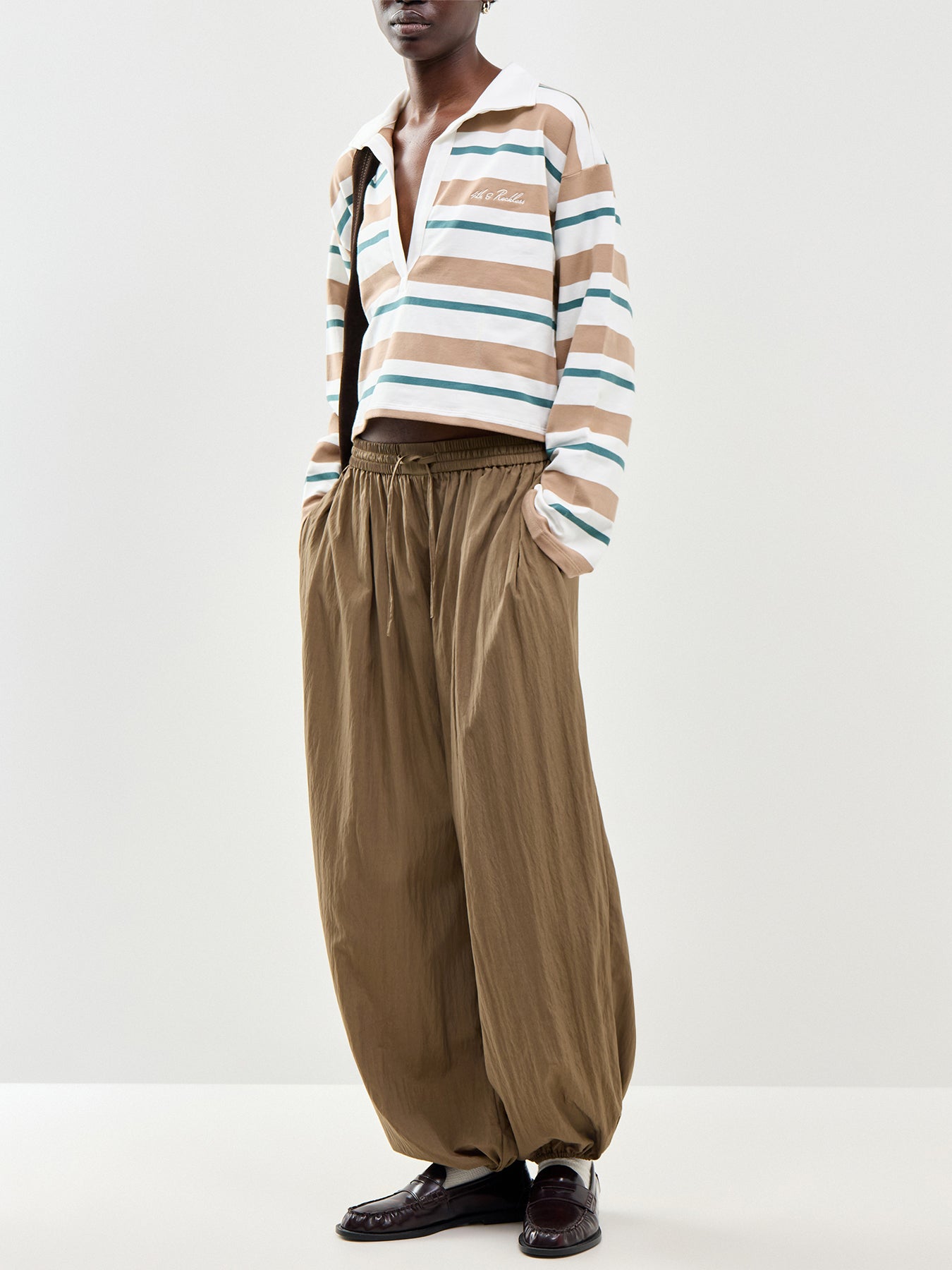 Sophie Stripe Rugby Top