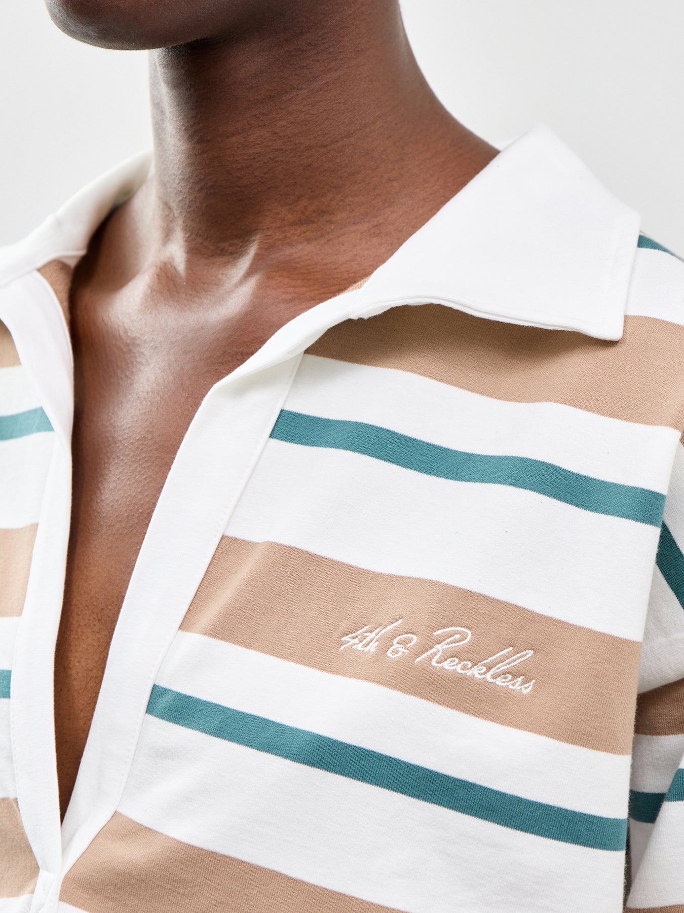 Sophie Stripe Rugby Top