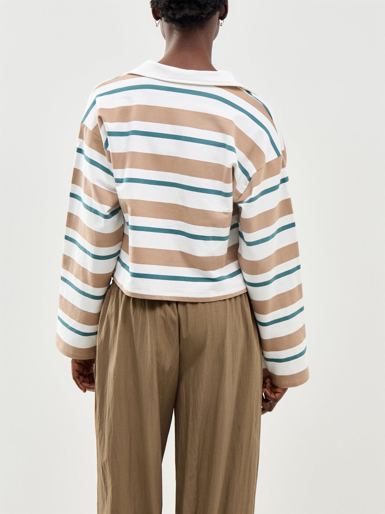 Sophie Stripe Rugby Top