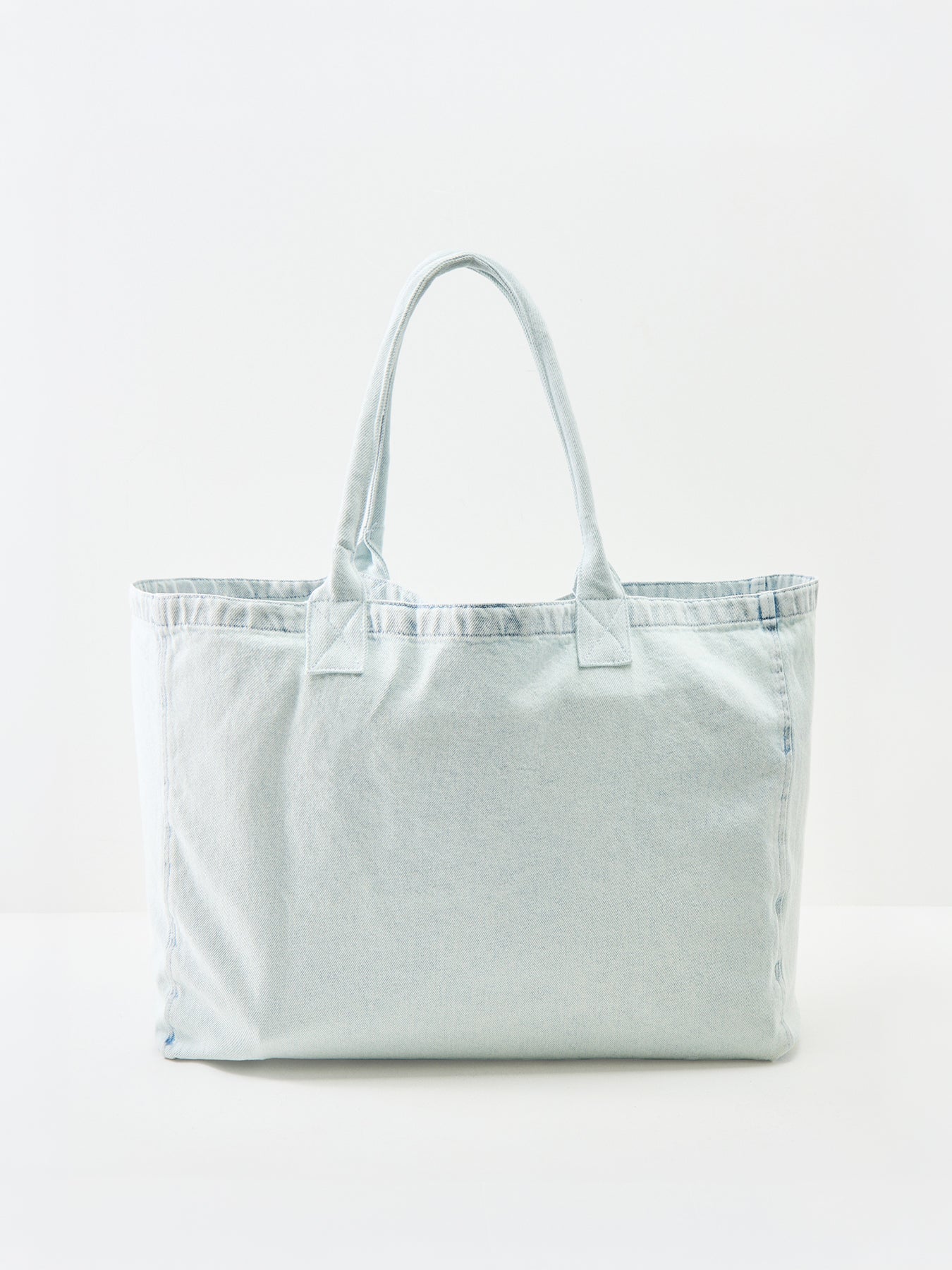 Leo Denim Tote Bag Blue