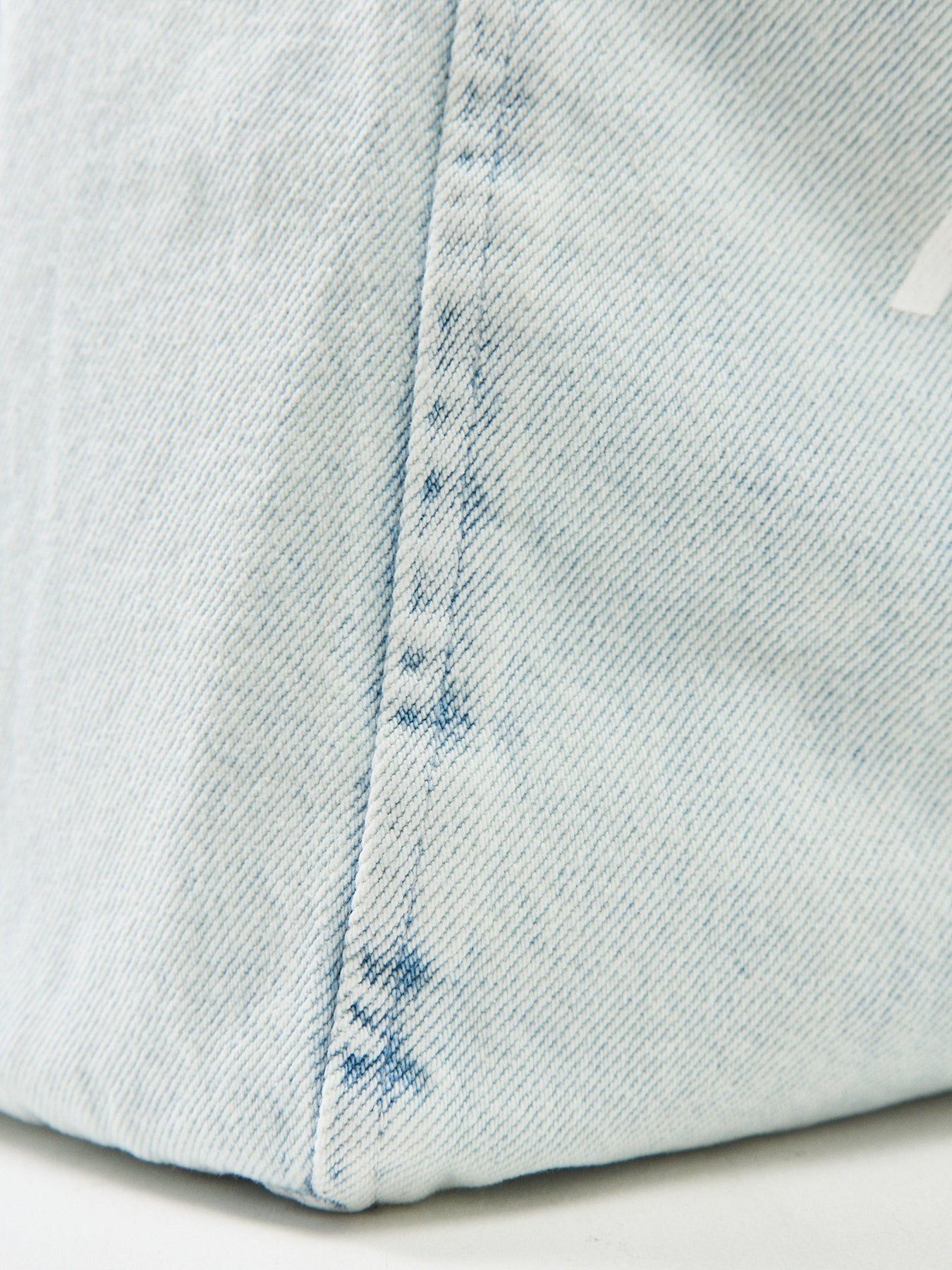 Leo Denim Tote Bag Blue