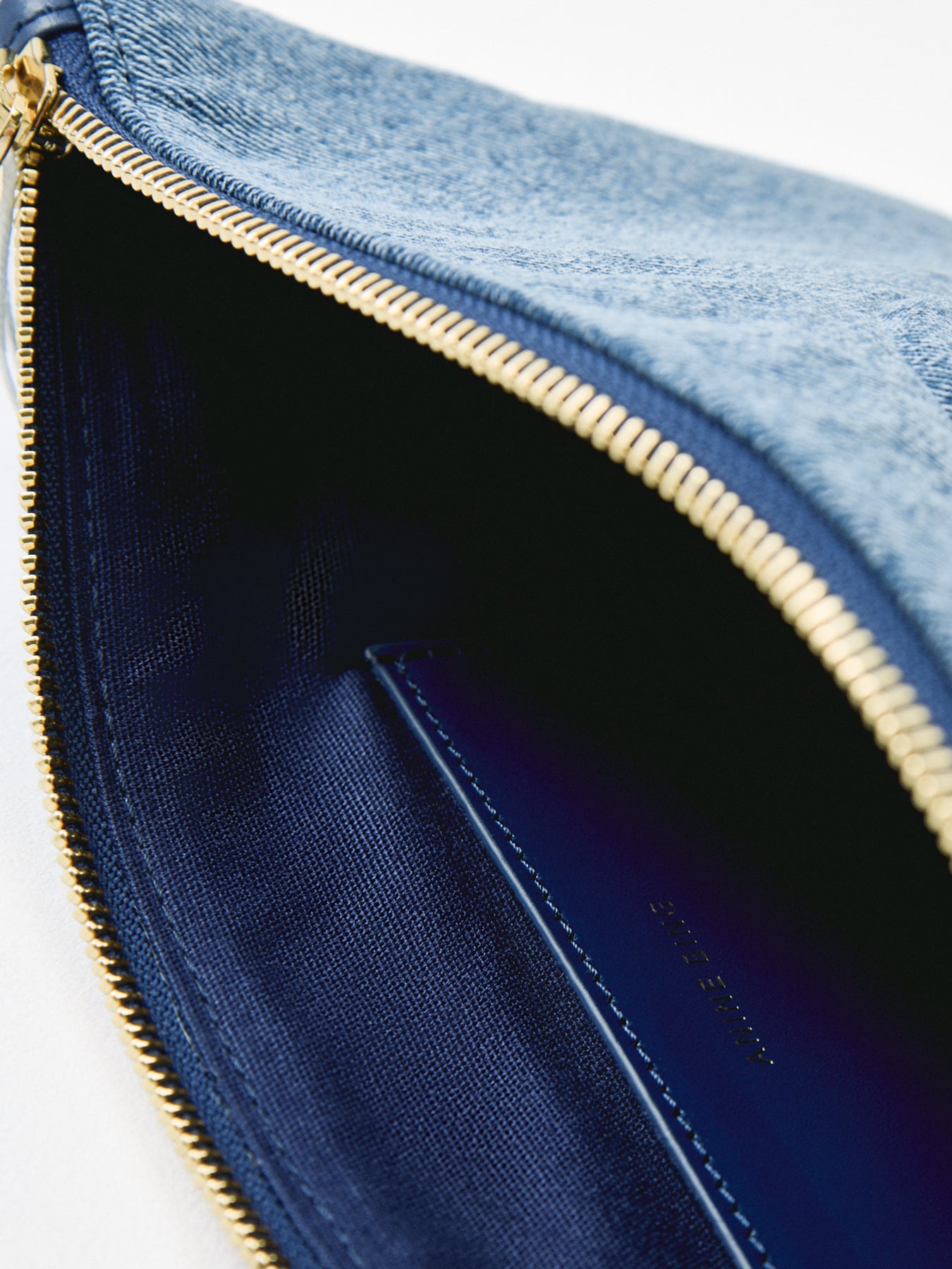 Lili Cotton Pouch Blue