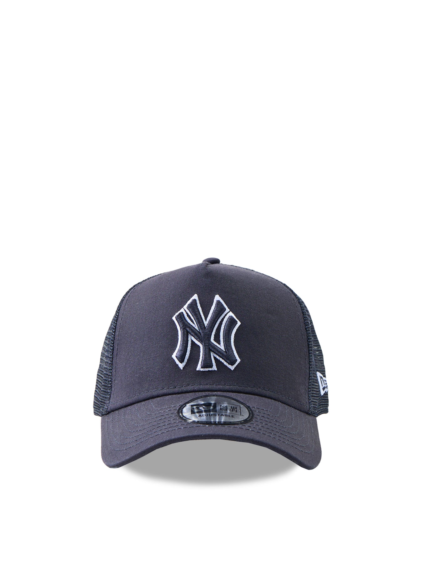 Outline Trucker Cap Navy