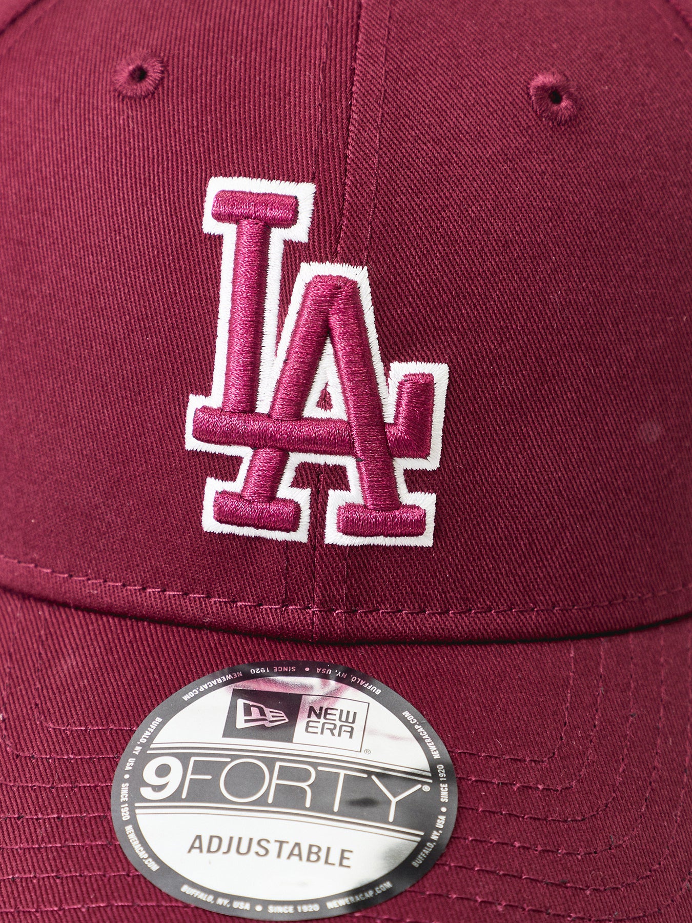Team Outline 9FORTY LA Cap Burgundy