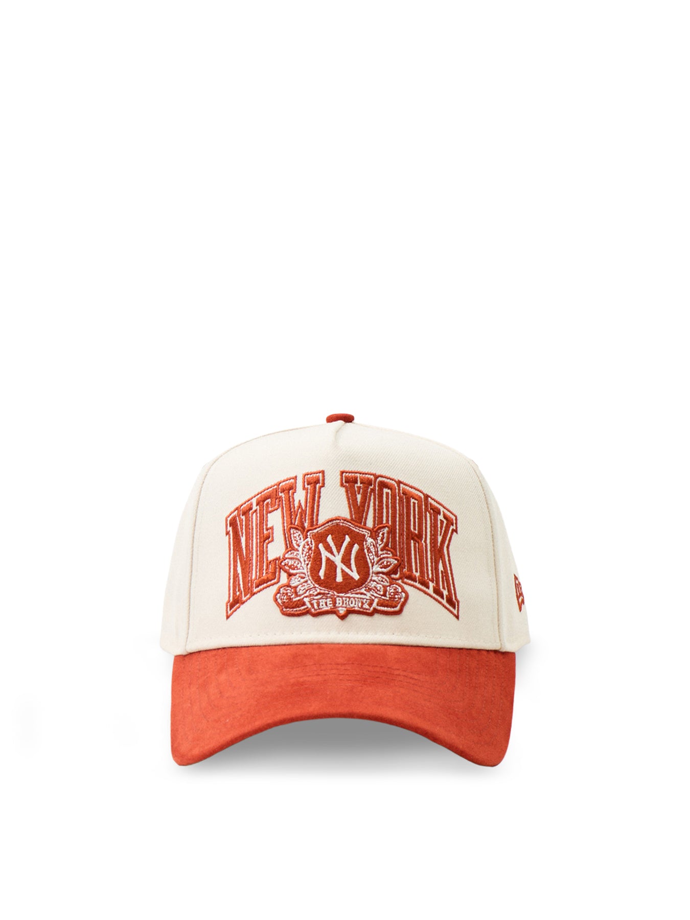 Wordmark Suede E-Frame NY Cap